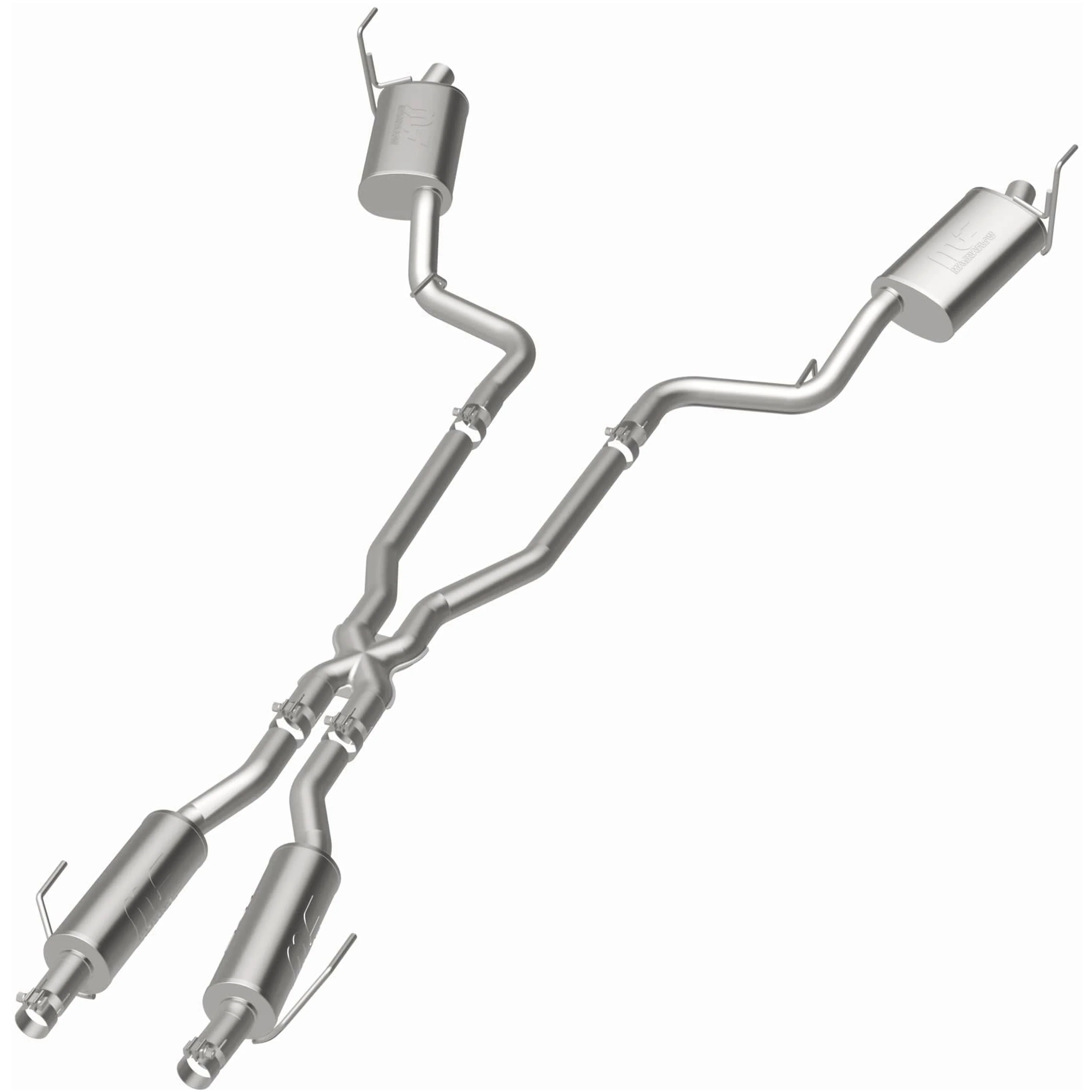 MagnaFlow 2021-2025 Jeep Grand Cherokee L 3.6L | 2021-2024 Jeep Grand Cherokee L 5.7L NEO Series Cat-Back Performance Exhaust System 19623 - Image 3