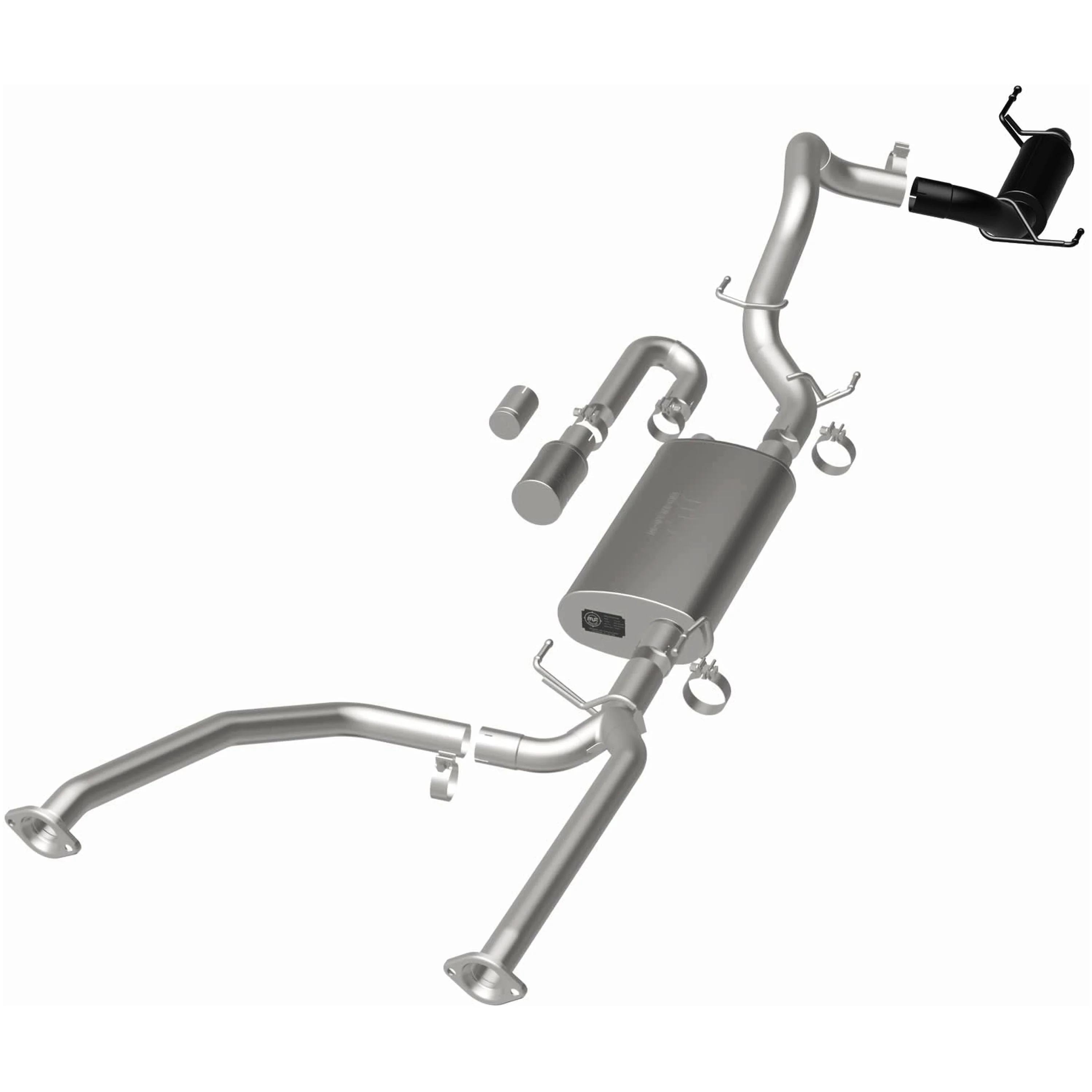 MagnaFlow® 2023-2026 Toyota Sequoia 3.4L Overland Series™ Cat-Back Performance Exhaust System 19625 - Image 3