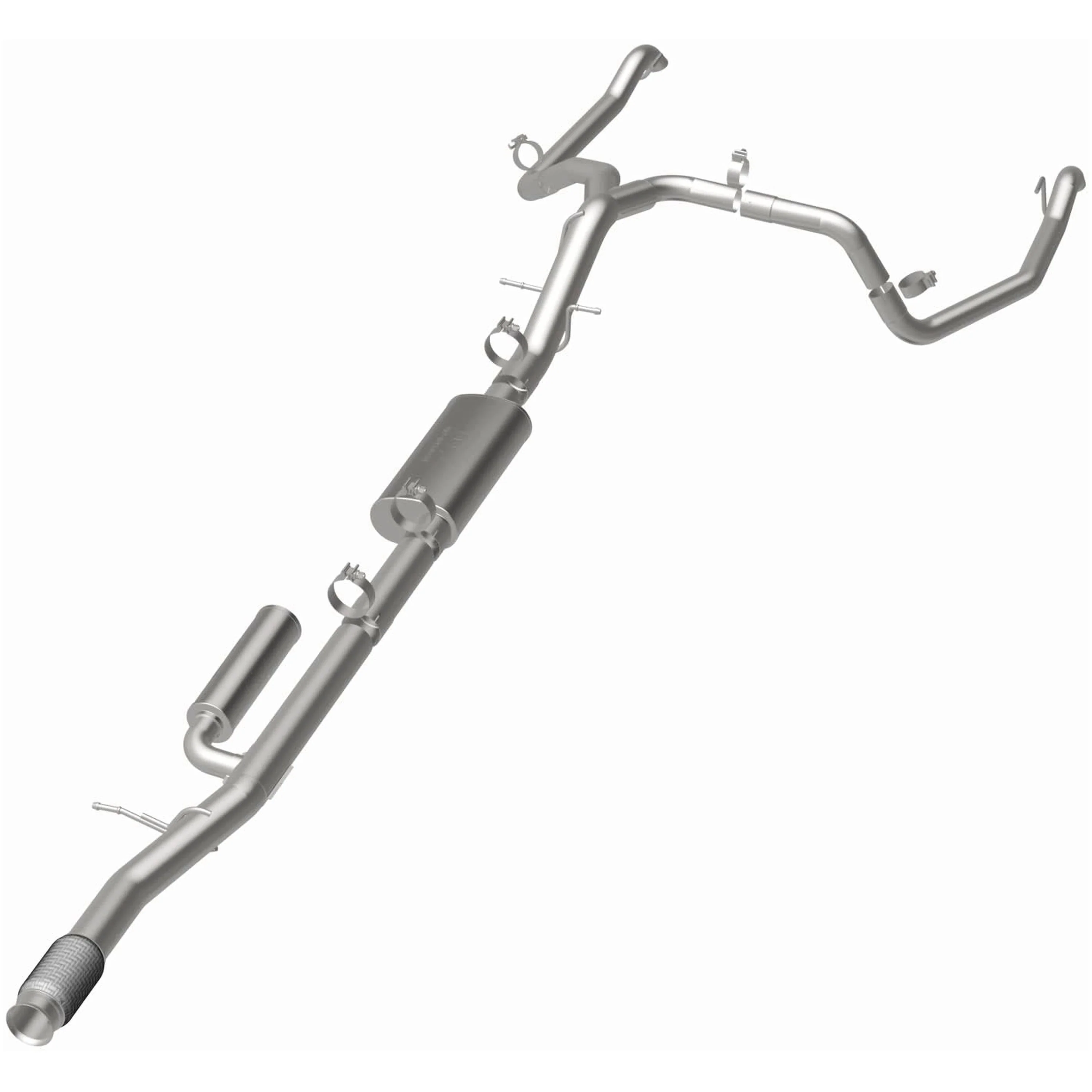 MagnaFlow® 2019-2026 Chevrolet Silverado 1500 6.2L | 2019-2026 GMC Sierra 1500 6.2L Overland Series™ Cat-Back Performance Exhaust System 19626 - Image 3