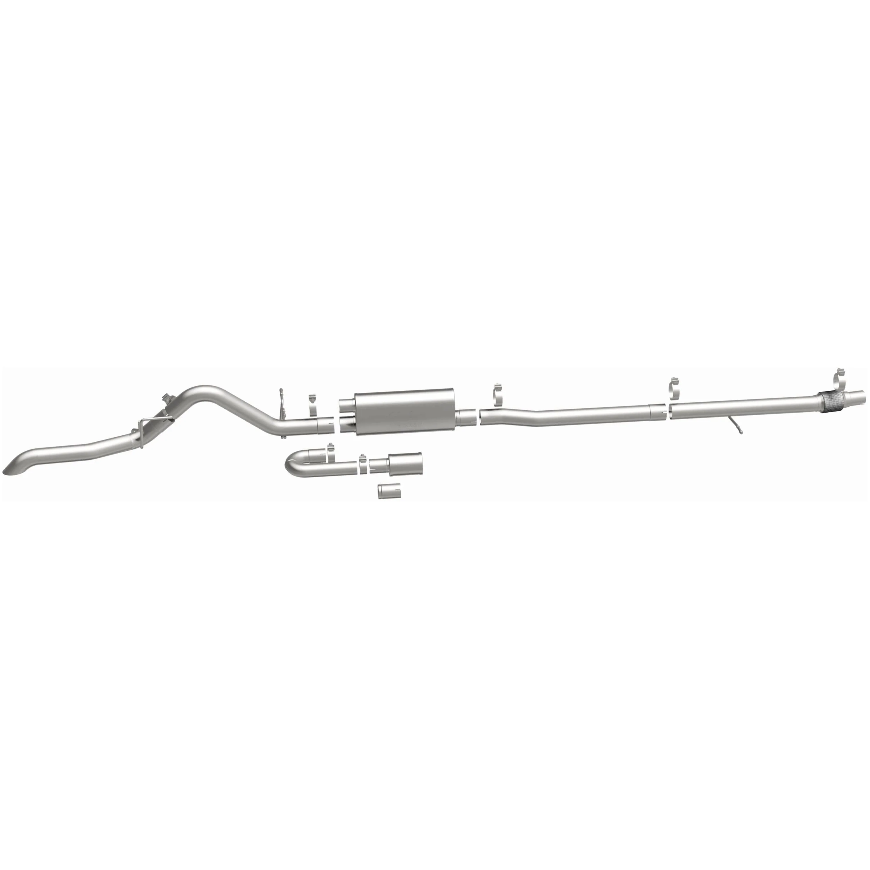 MagnaFlow® 2024-2026 Ford Ranger 2.3L Overland Series™ Cat-Back Performance Exhaust System 19636 - Image 4
