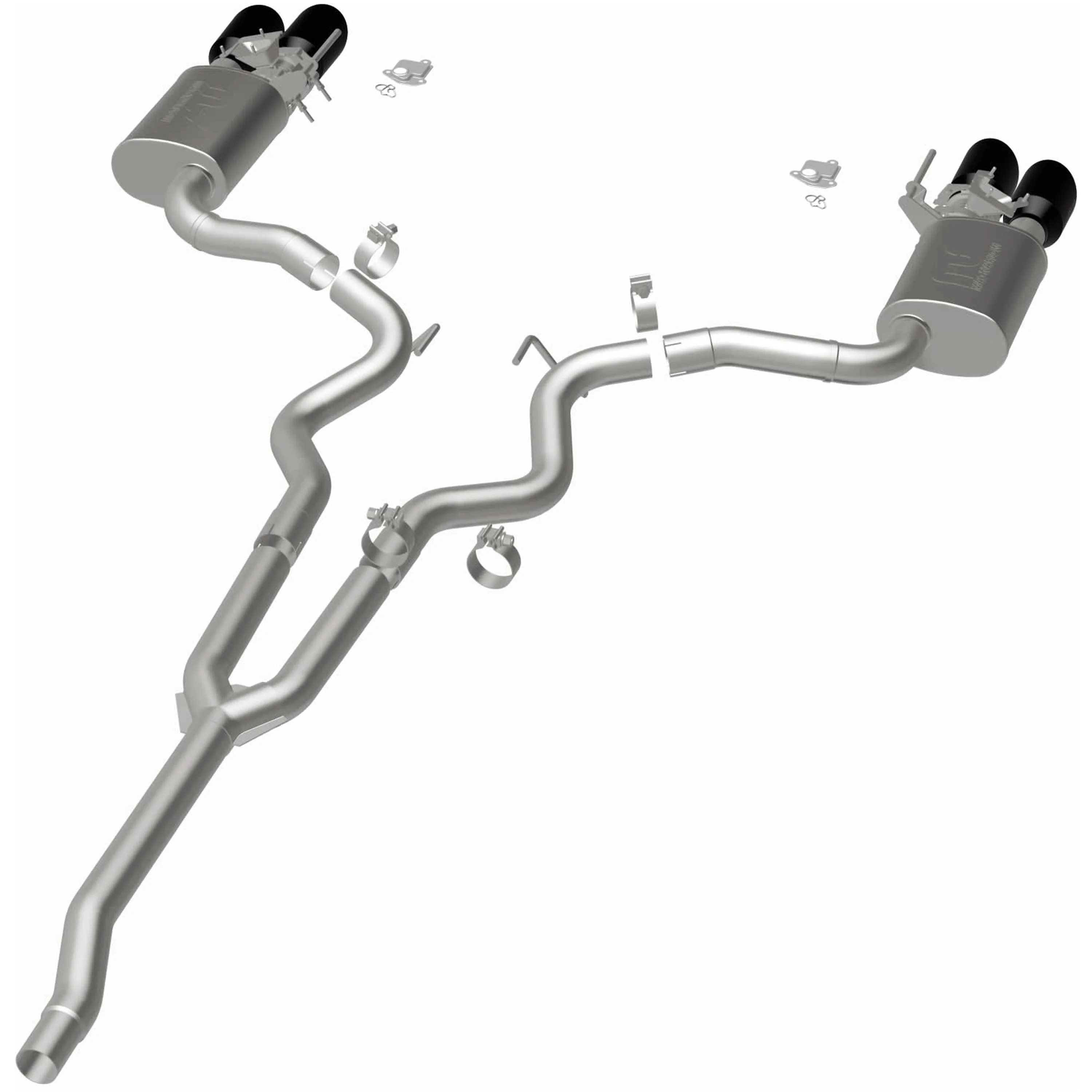 MagnaFlow 2024-2025 Ford Mustang 2.3L Competition Series Cat-Back Performance Exhaust System 19640 - Image 3
