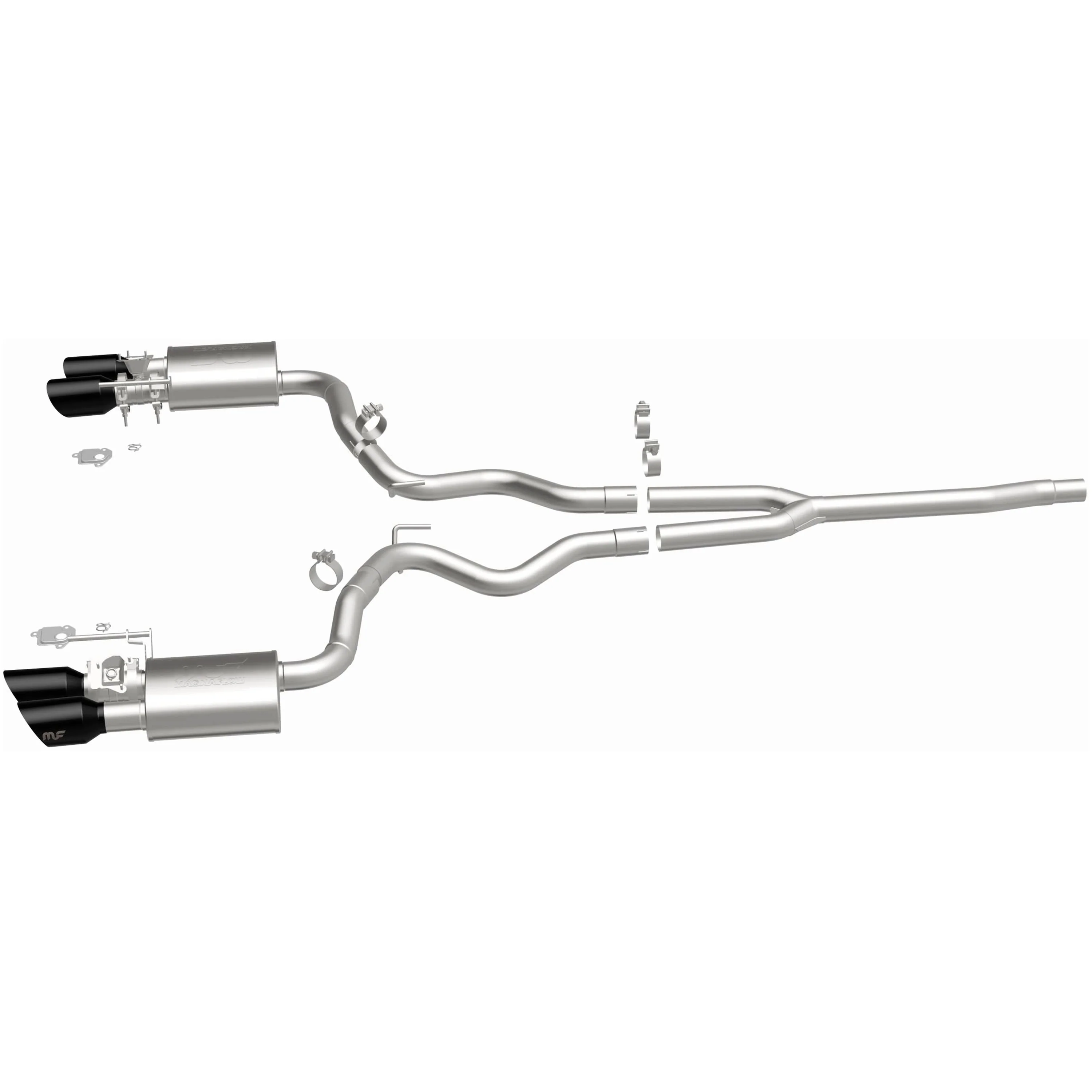 MagnaFlow 2024-2025 Ford Mustang 2.3L Competition Series Cat-Back Performance Exhaust System 19640 - Image 4