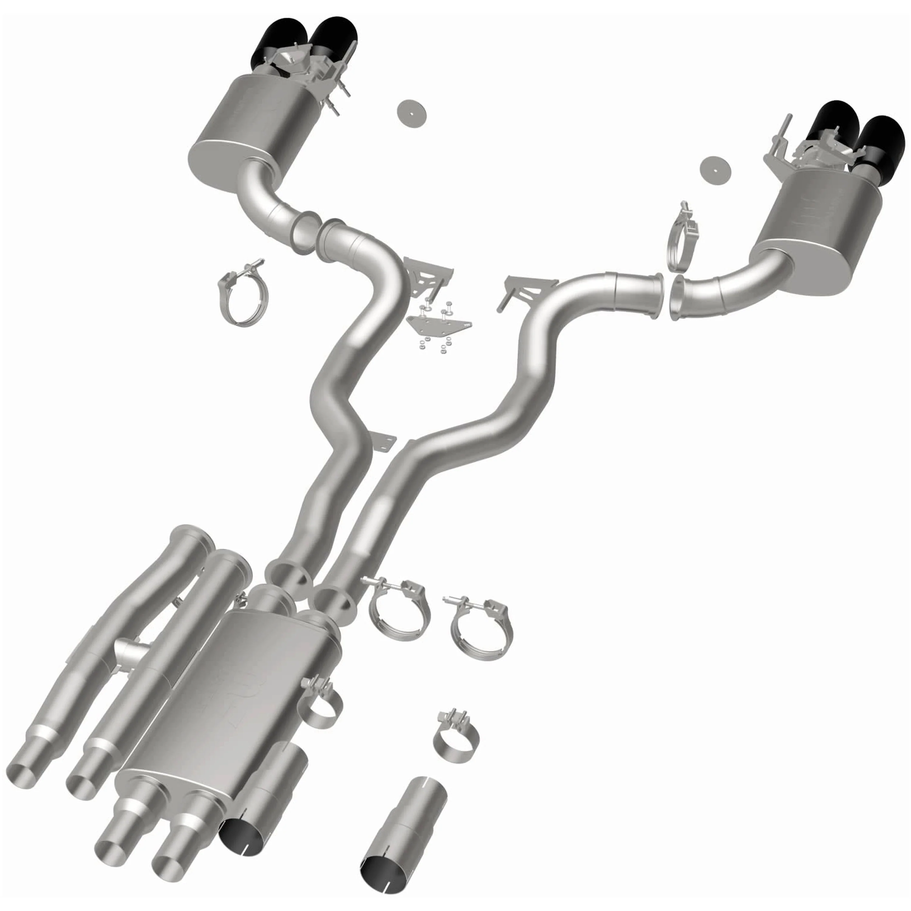 MagnaFlow 2024-2026 Ford Mustang 5.0L xMOD Series Cat-Back Performance Exhaust System 19646 - Image 3