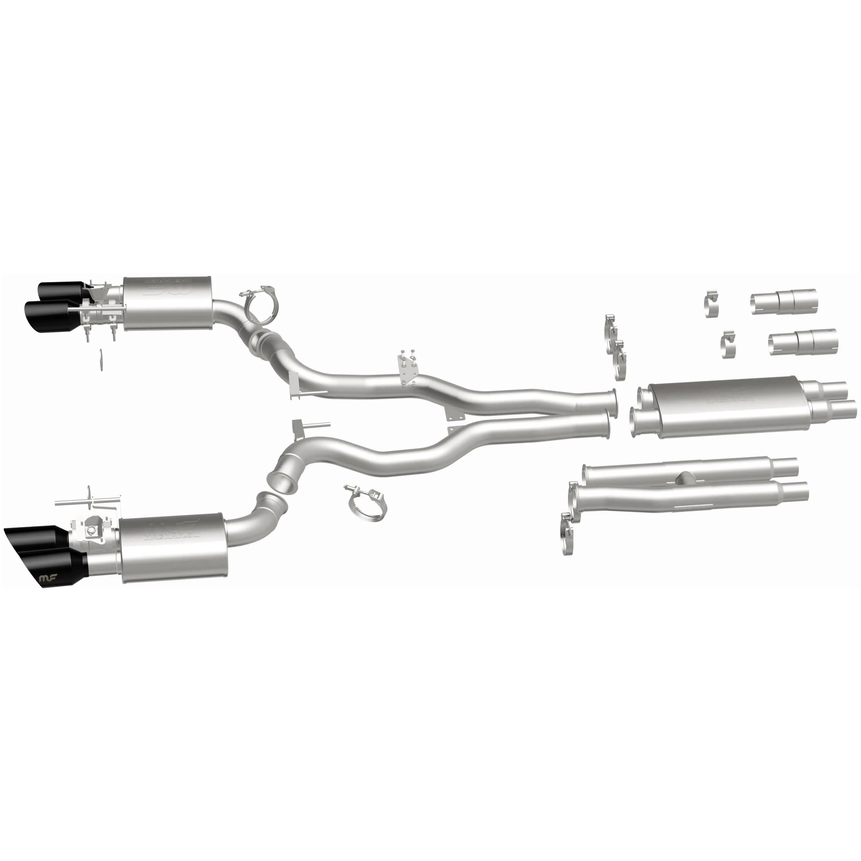 MagnaFlow 2024-2026 Ford Mustang 5.0L xMOD Series Cat-Back Performance Exhaust System 19646 - Image 4