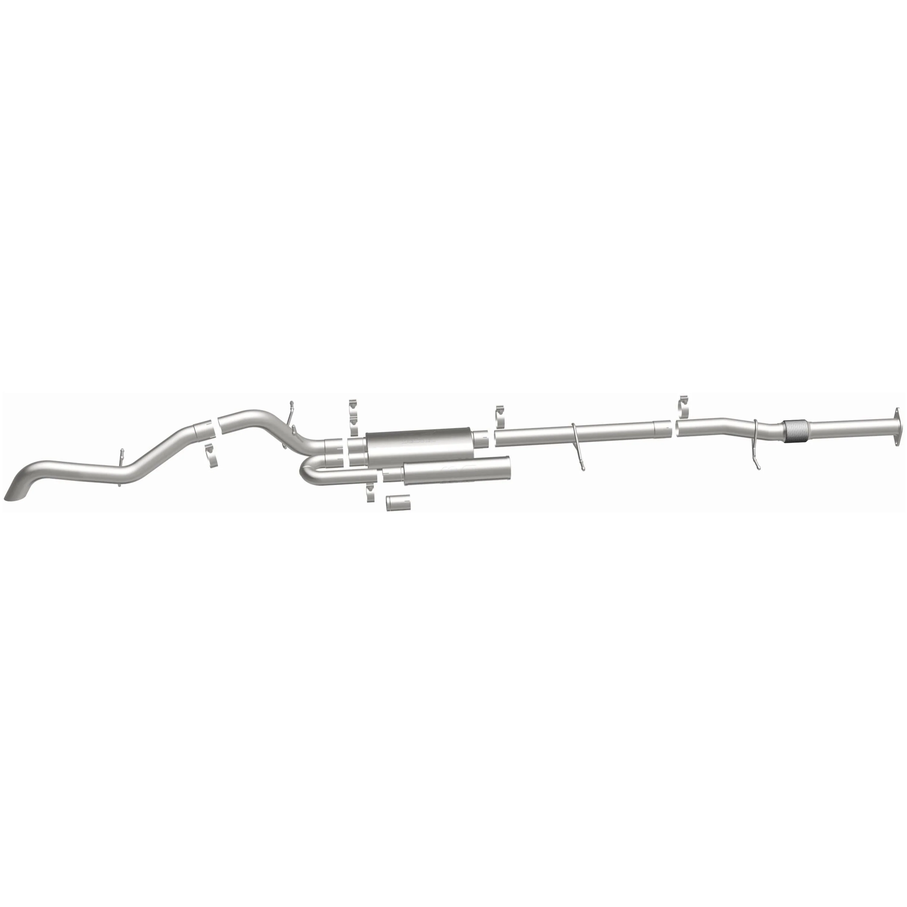 MagnaFlow® 2023-2026 Chevrolet Colorado 2.7L | 2023-2026 GMC Canyon 2.7L Overland Series™ Cat-Back Performance Exhaust System 19648 - Image 4