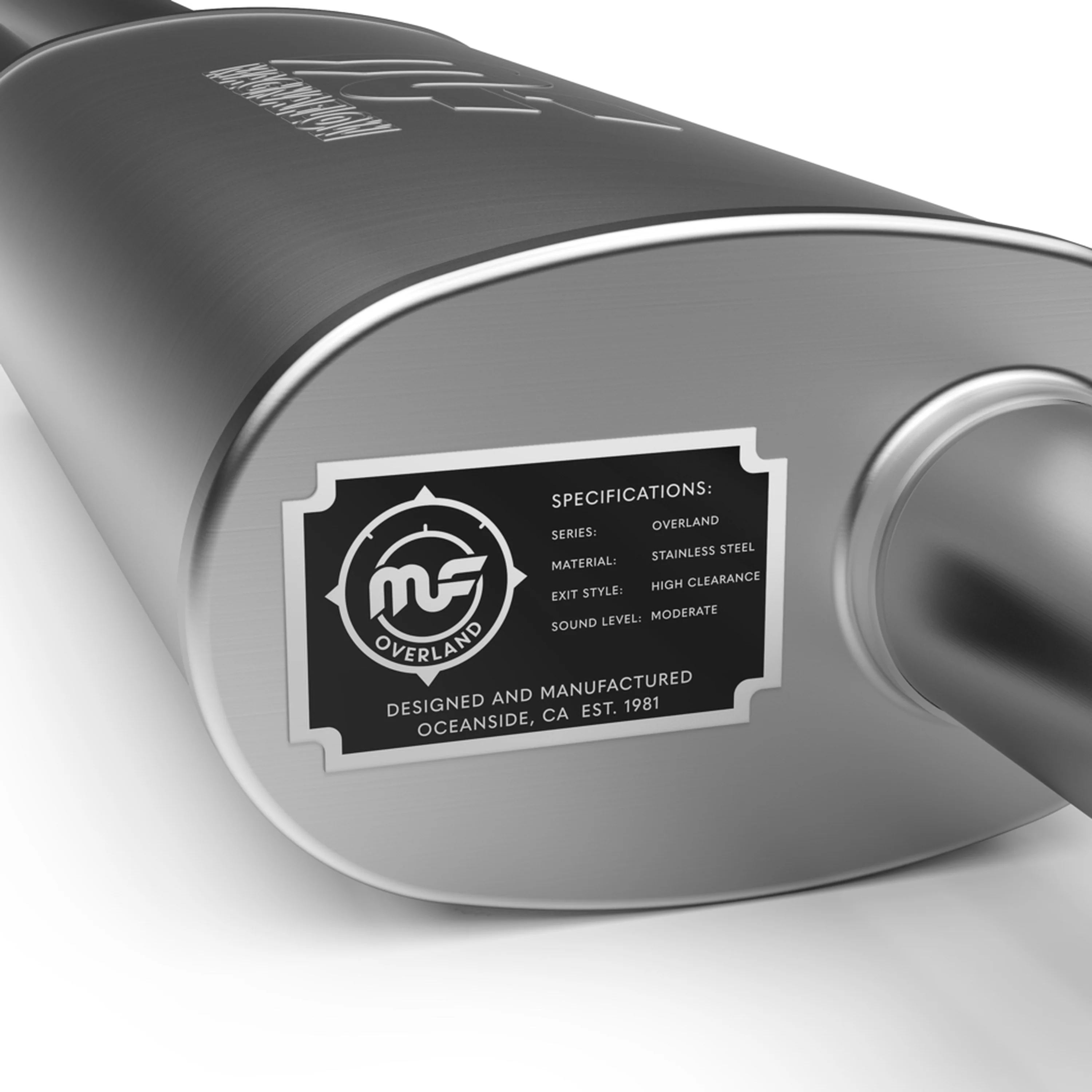 MagnaFlow® 2025-2026 Toyota 4Runner 2.4L Overland Series™ Cat-Back Performance Exhaust System 19657 - Image 7