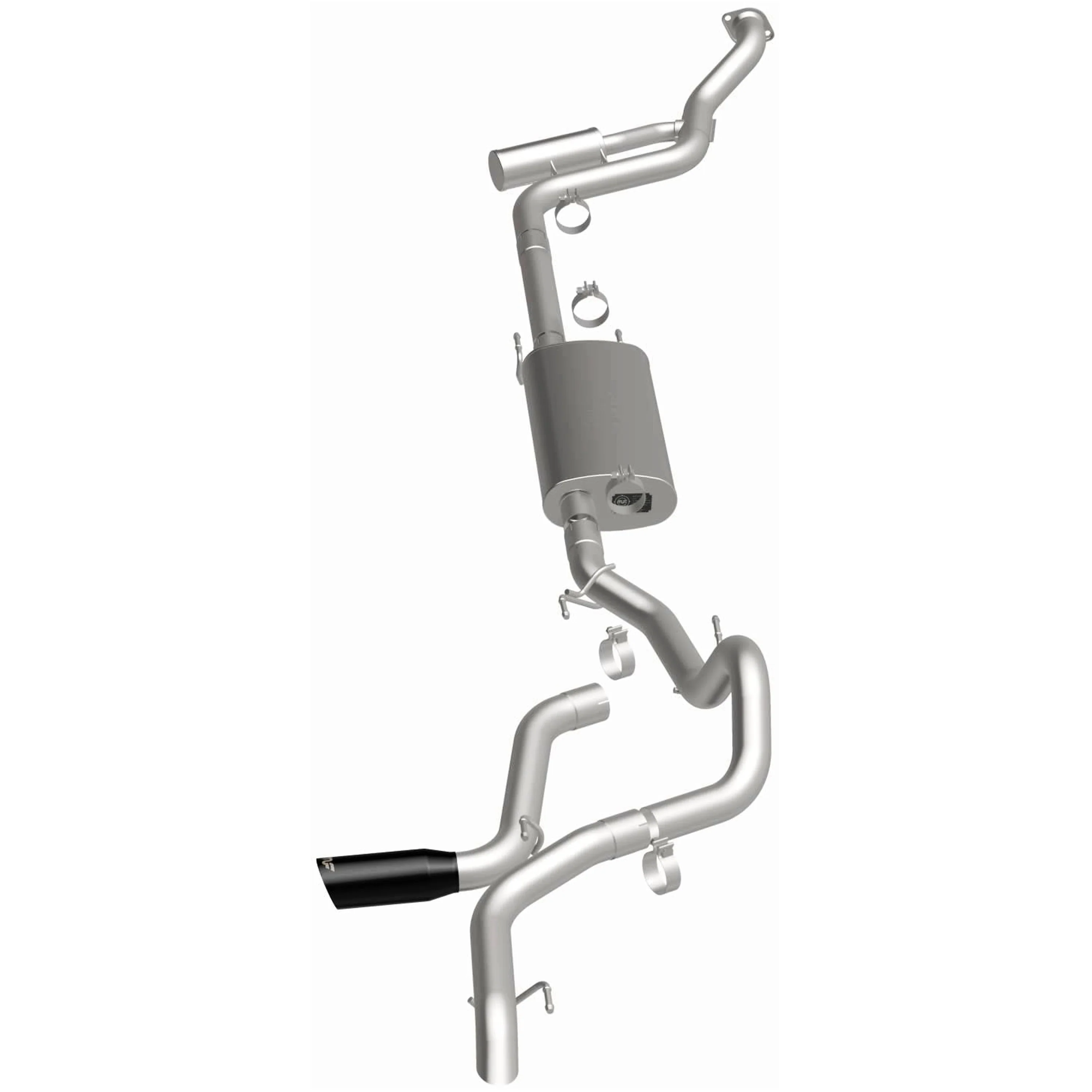 MagnaFlow® 2024-2026 Toyota Tacoma 2.4L Overland Series™ Cat-Back Performance Exhaust System 19678 - Image 4