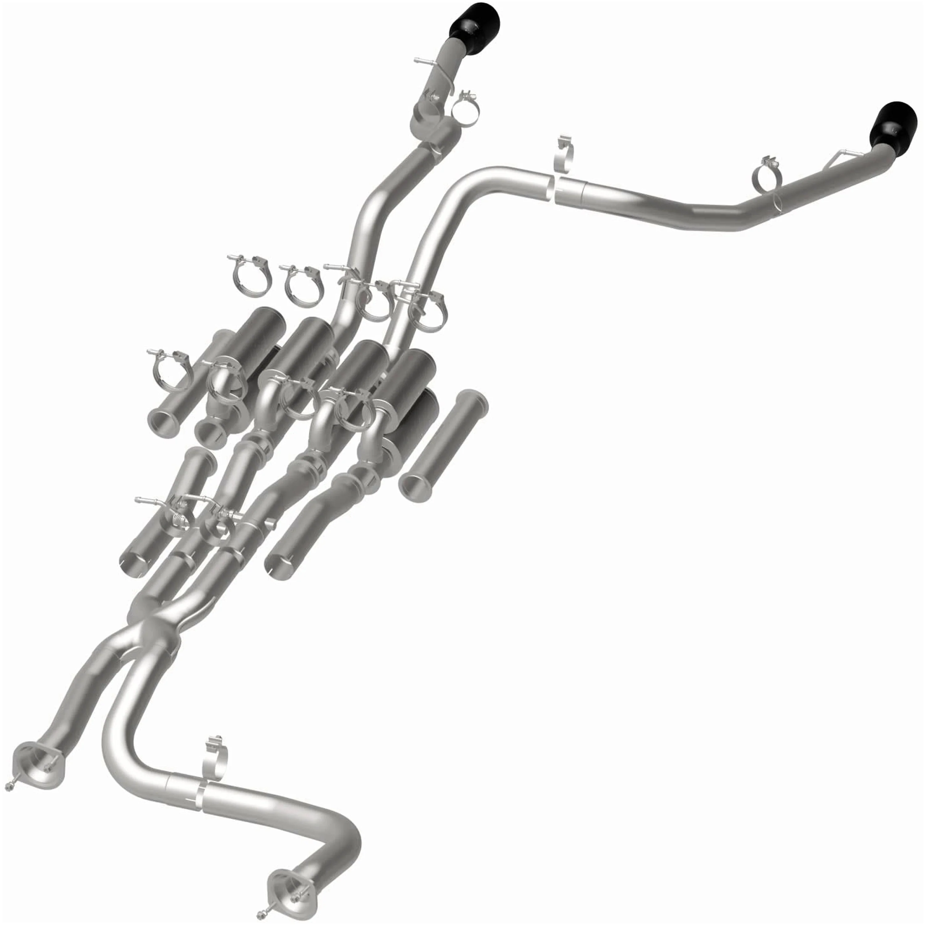MagnaFlow 2025-2026 Ram 1500 RHO 3.0L xMOD Series Cat-Back Performance Exhaust System 19691 - Image 3