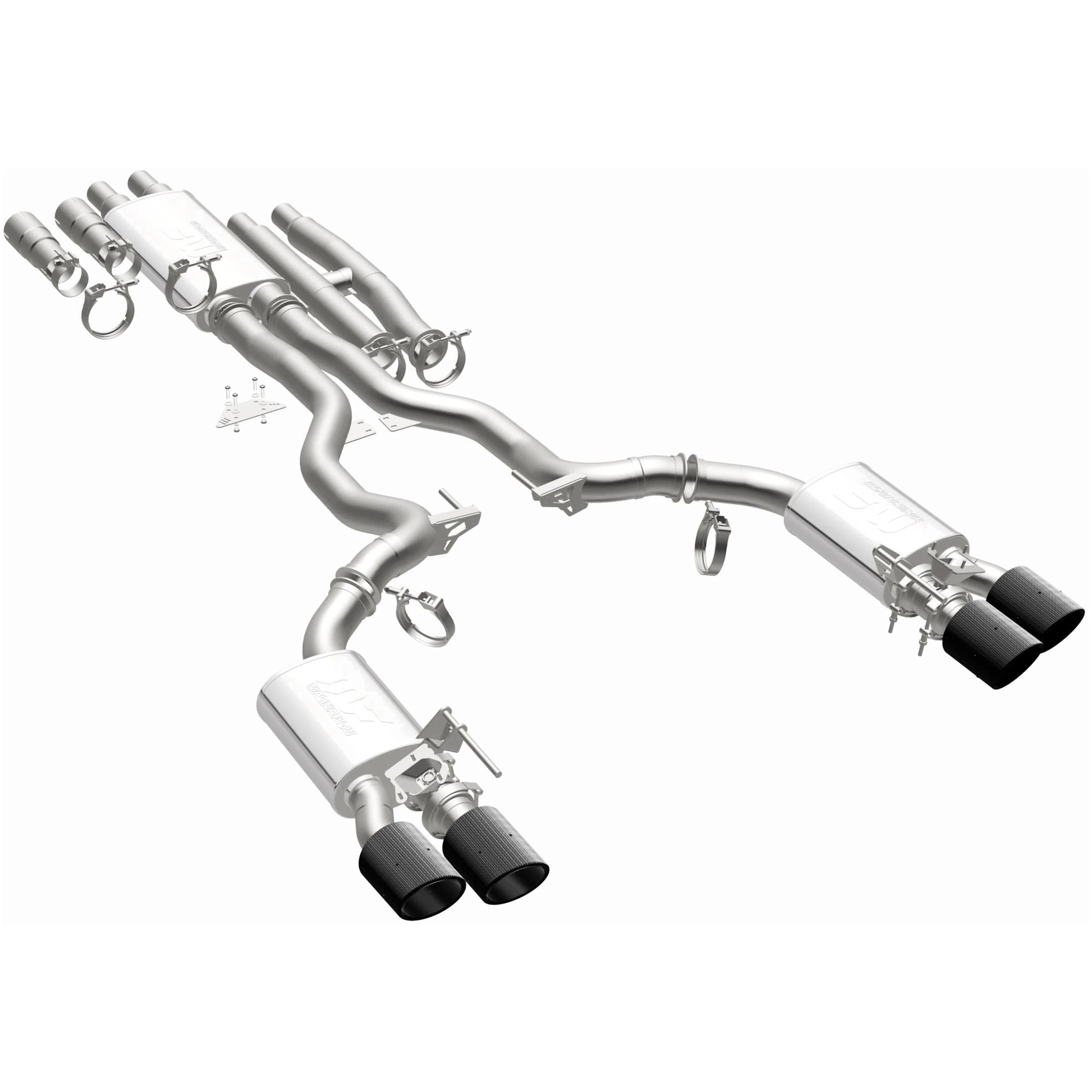 MagnaFlow 2024-2026 Ford Mustang 5.0L xMOD Series Cat-Back Performance Exhaust System 19695 - Image 2