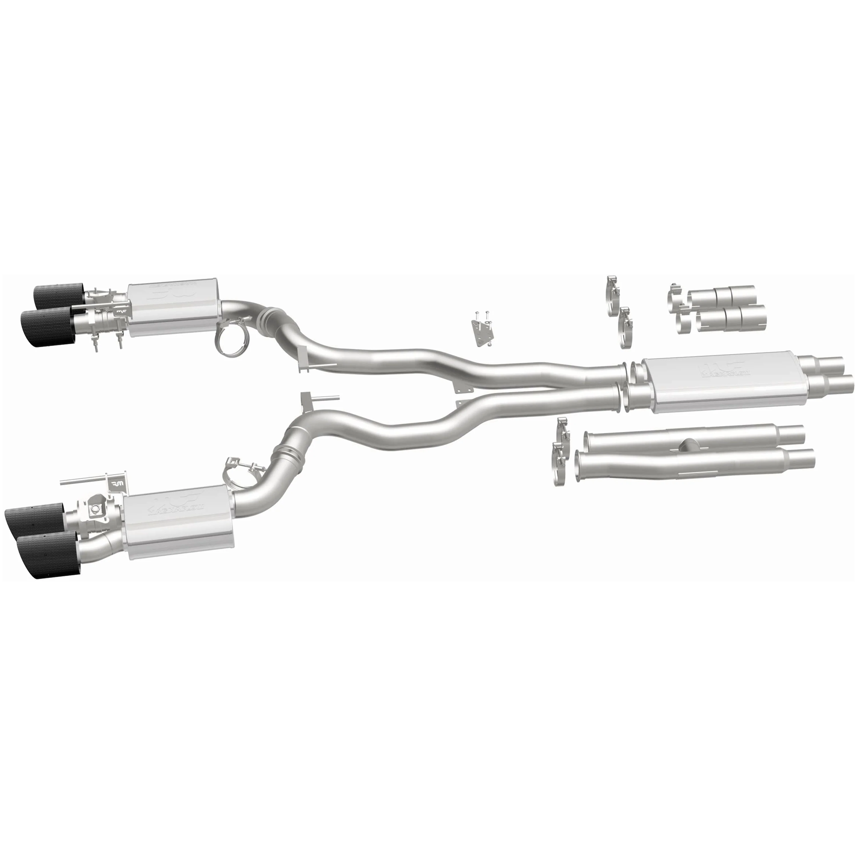 MagnaFlow 2024-2026 Ford Mustang 5.0L xMOD Series Cat-Back Performance Exhaust System 19695 - Image 4