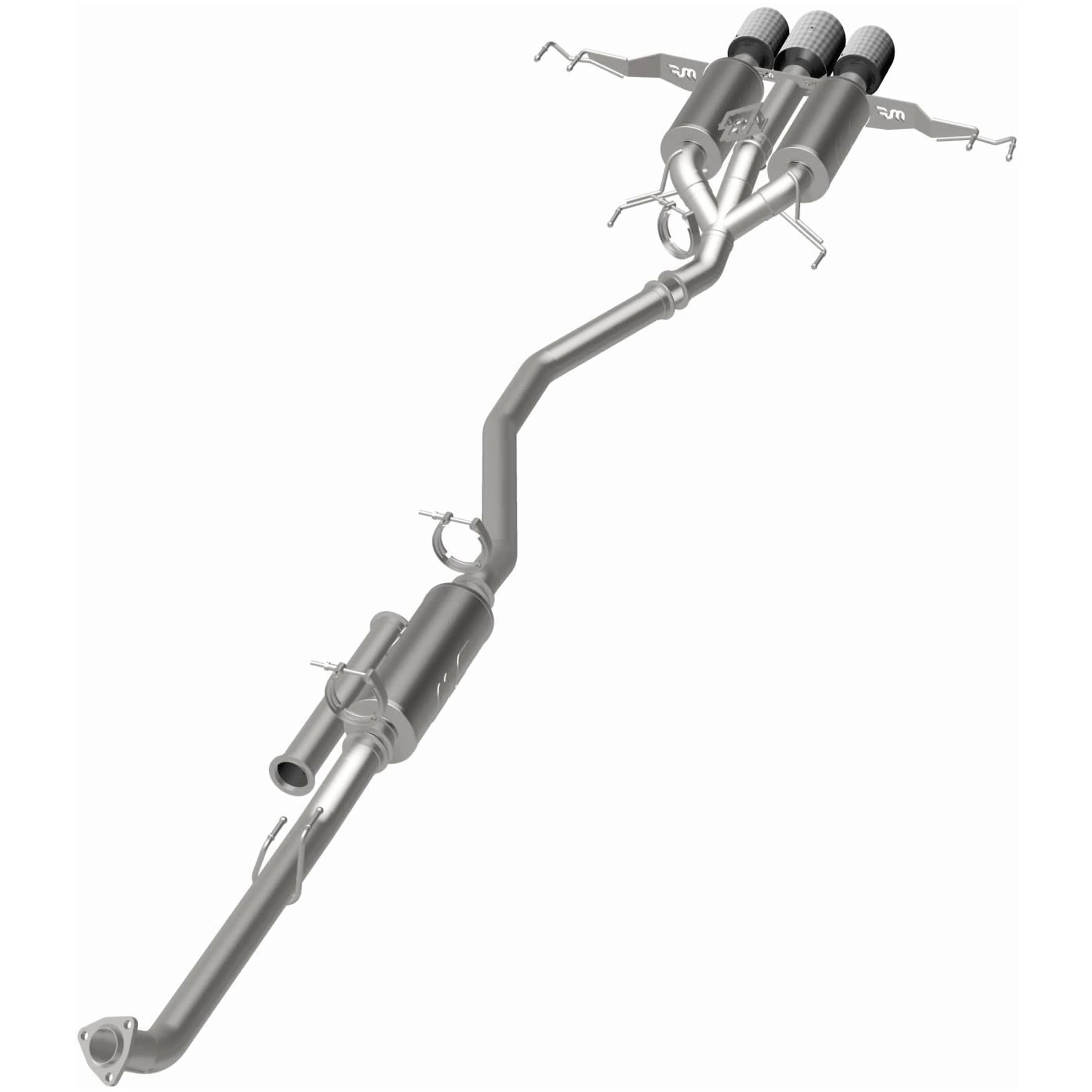 MagnaFlow 2017-2026 Honda Civic 2.0L SPEQ Series Cat-Back Performance Exhaust System 19708 - Image 3