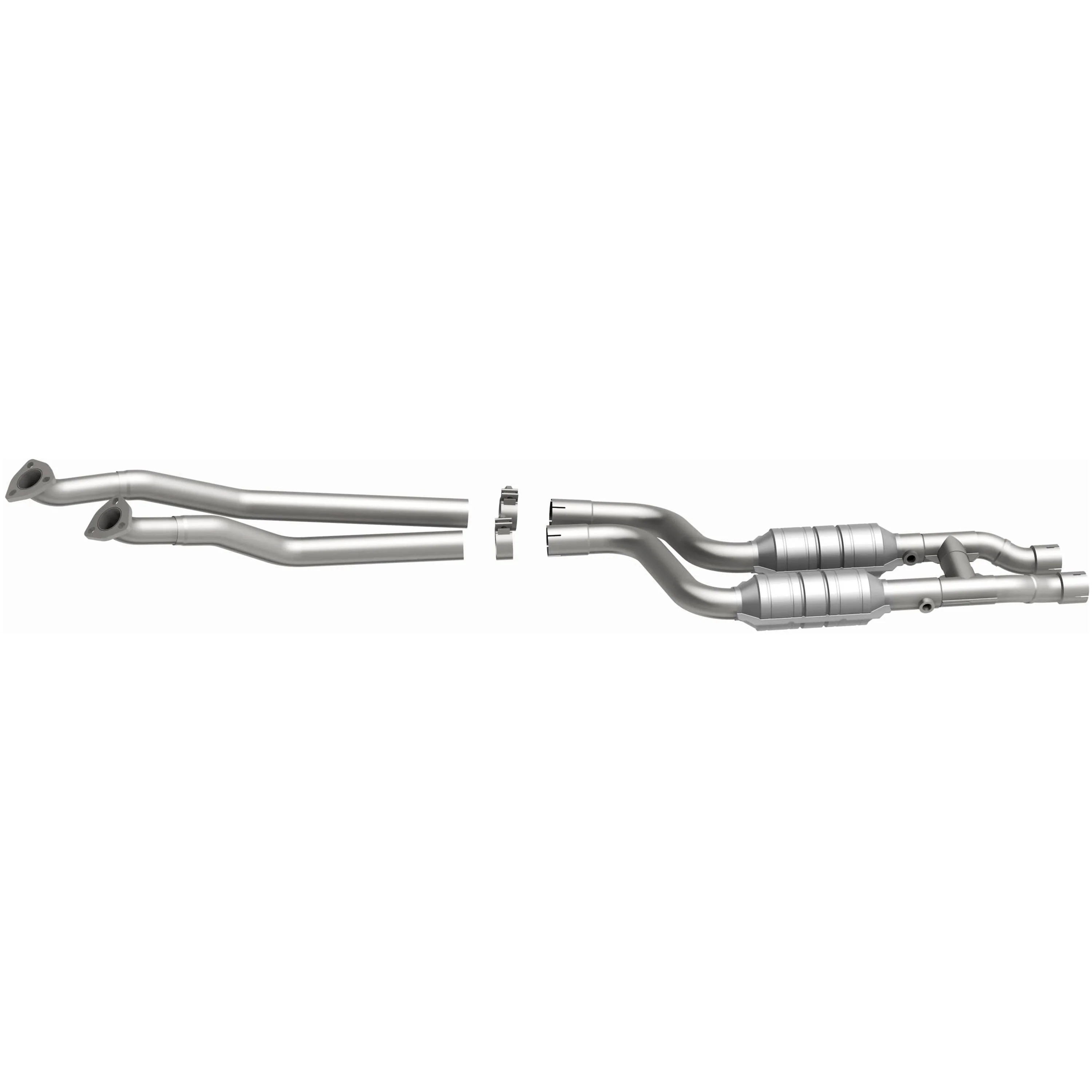 MagnaFlow 1997-1998 BMW 528i 2.8L HM Grade Federal / EPA Compliant Direct-Fit Catalytic Converter 24022 - Image 4
