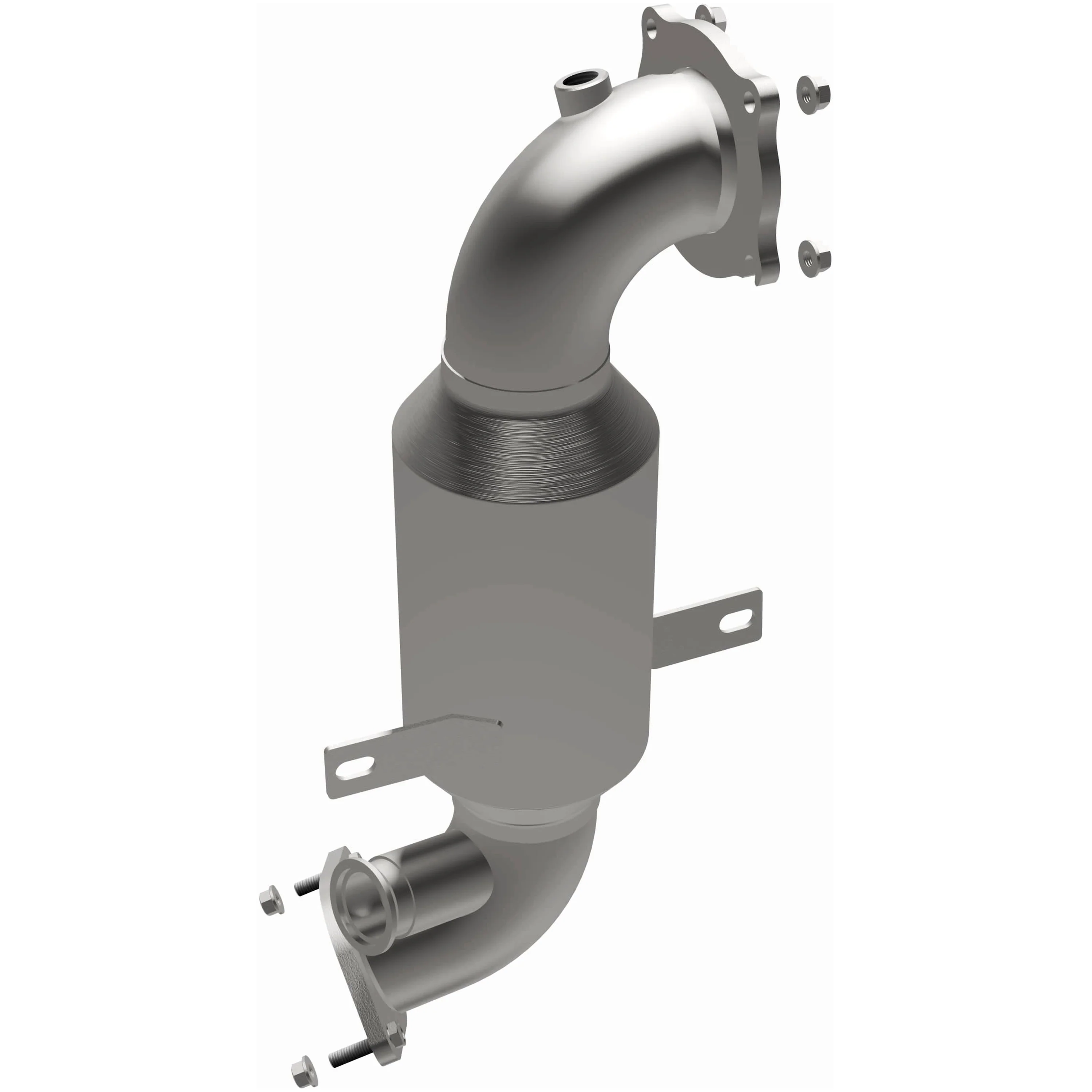 MagnaFlow 2018-2023 Alfa Romeo Stelvio 2.0L | 2018-2021 Alfa Romeo Giulia 2.0L OEM Grade Federal / EPA Compliant Direct-Fit Catalytic Converter 280295 - Image 2