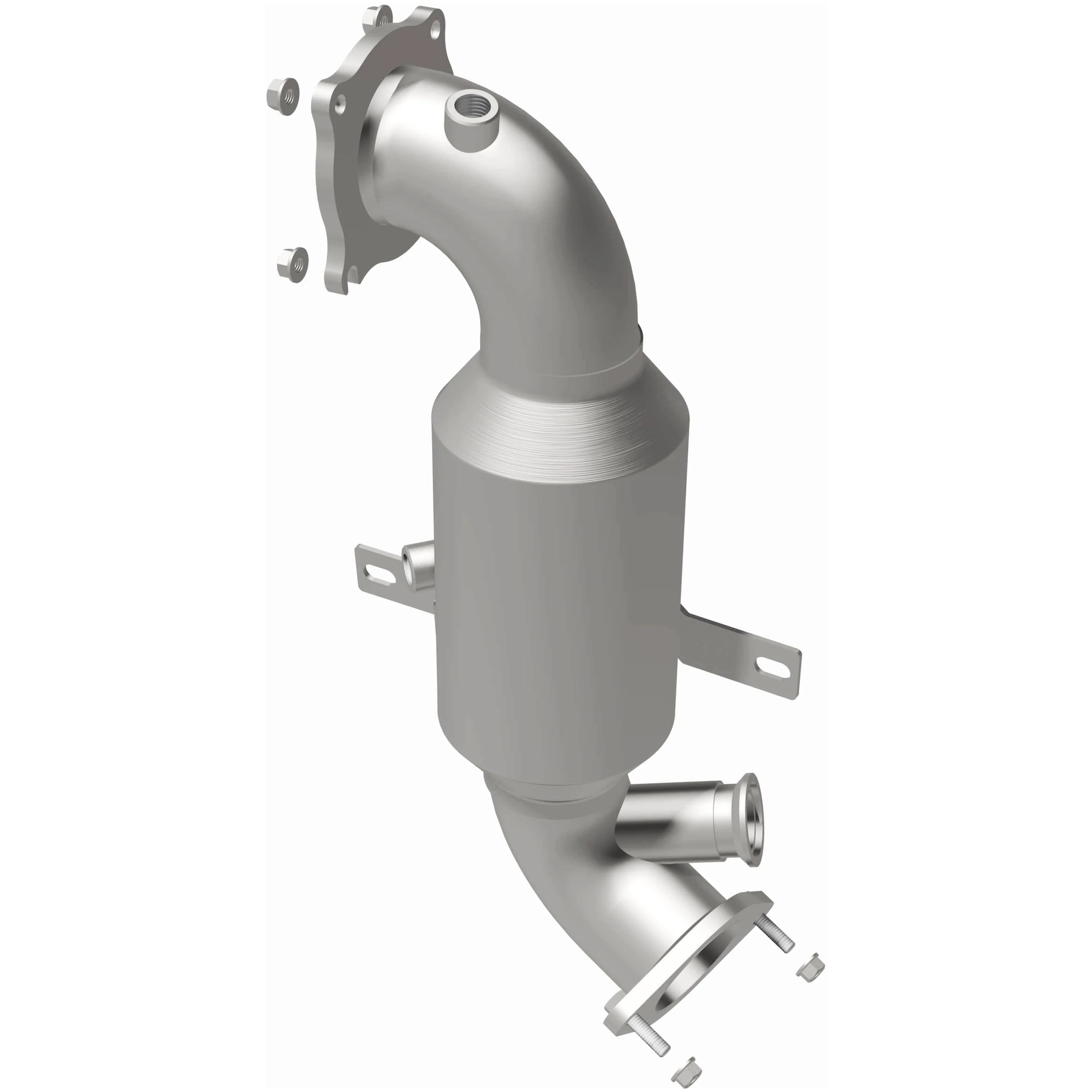MagnaFlow 2018-2023 Alfa Romeo Stelvio 2.0L | 2018-2021 Alfa Romeo Giulia 2.0L OEM Grade Federal / EPA Compliant Direct-Fit Catalytic Converter 280295 - Image 3