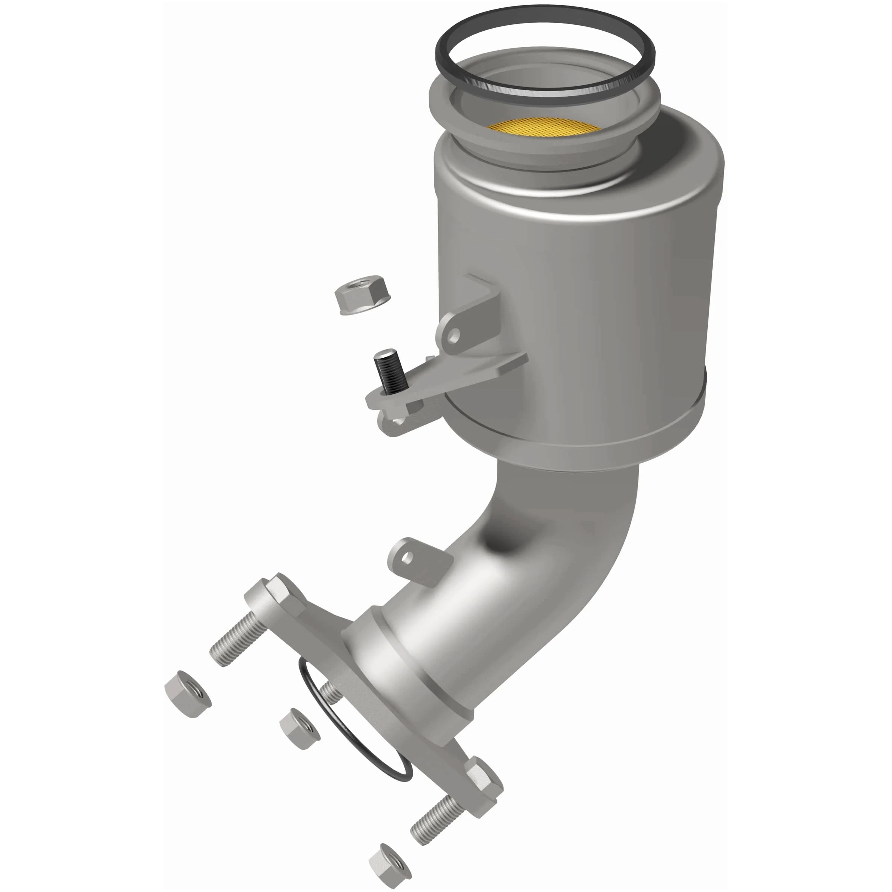 MagnaFlow 2016-2022 INFINITI Q50 3.0L | 2017-2021 INFINITI Q60 3.0L OEM Grade Federal / EPA Compliant Direct-Fit Catalytic Converter 280412 - Image 3