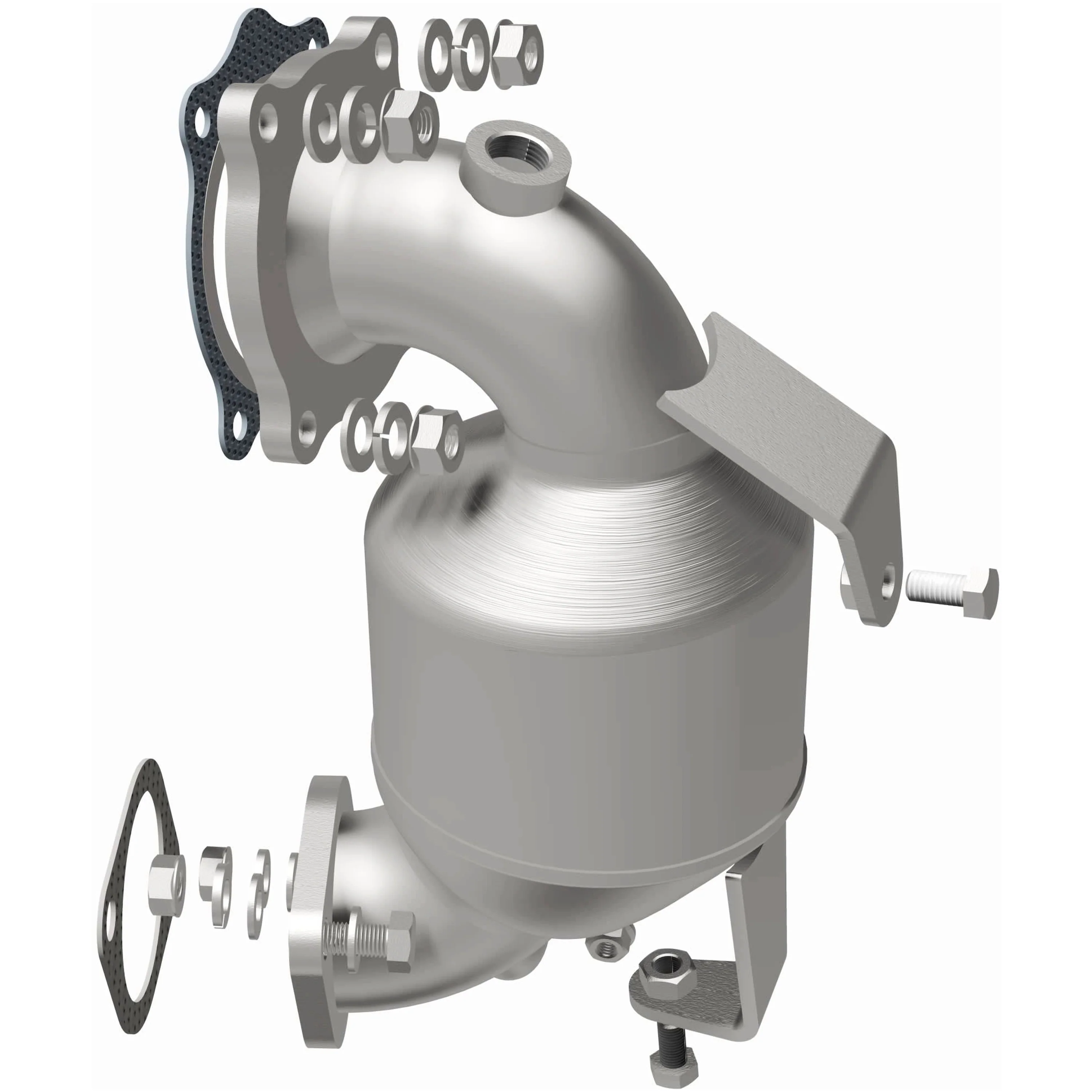 MagnaFlow 2021-2023 Kia K5 1.6L | 2020-2022 Hyundai Sonata 1.6L OEM Grade Federal / EPA Compliant Direct-Fit Catalytic Converter 280574 - Image 3