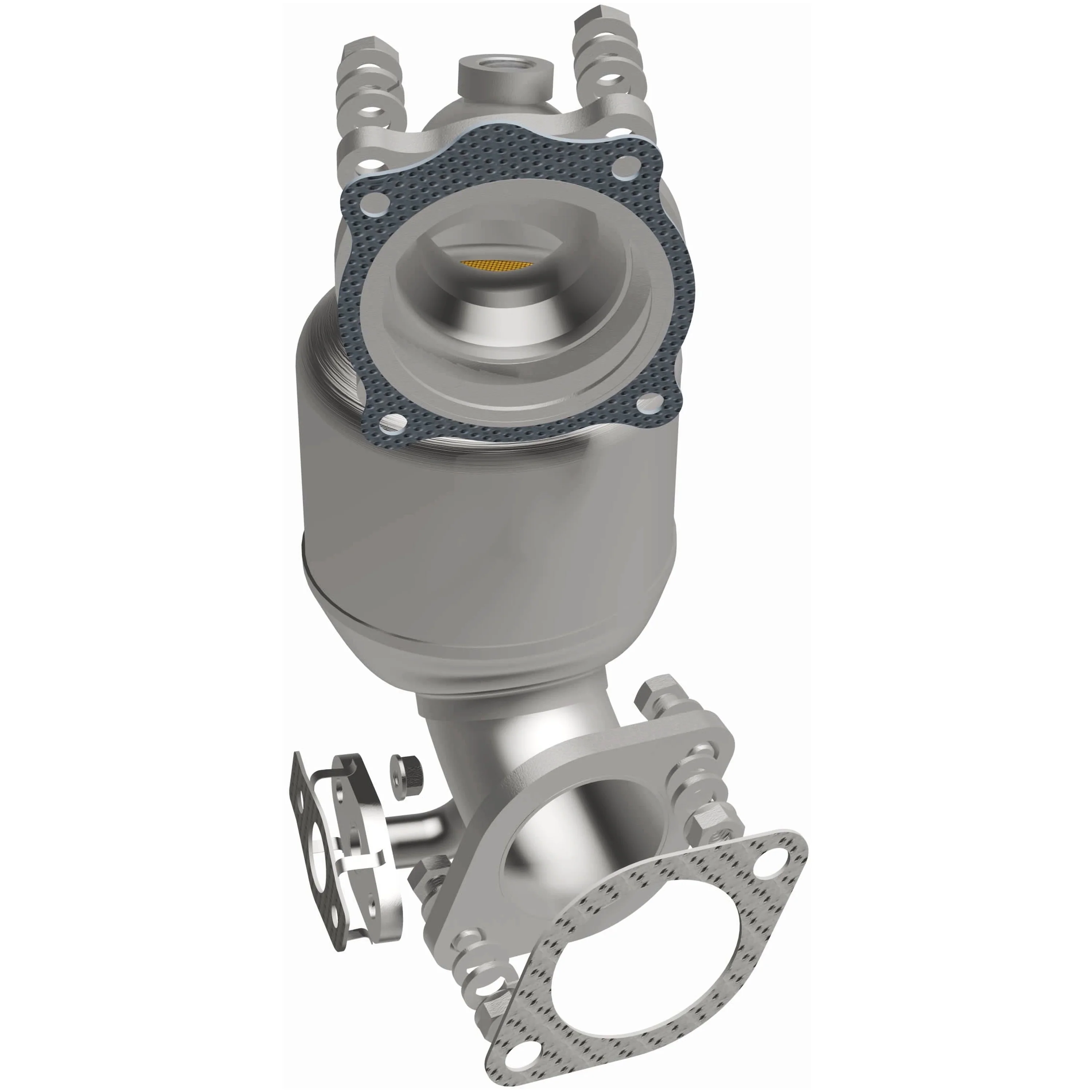 MagnaFlow 2021-2023 Kia K5 1.6L | 2020-2022 Hyundai Sonata 1.6L OEM Grade Federal / EPA Compliant Direct-Fit Catalytic Converter 280574 - Image 5
