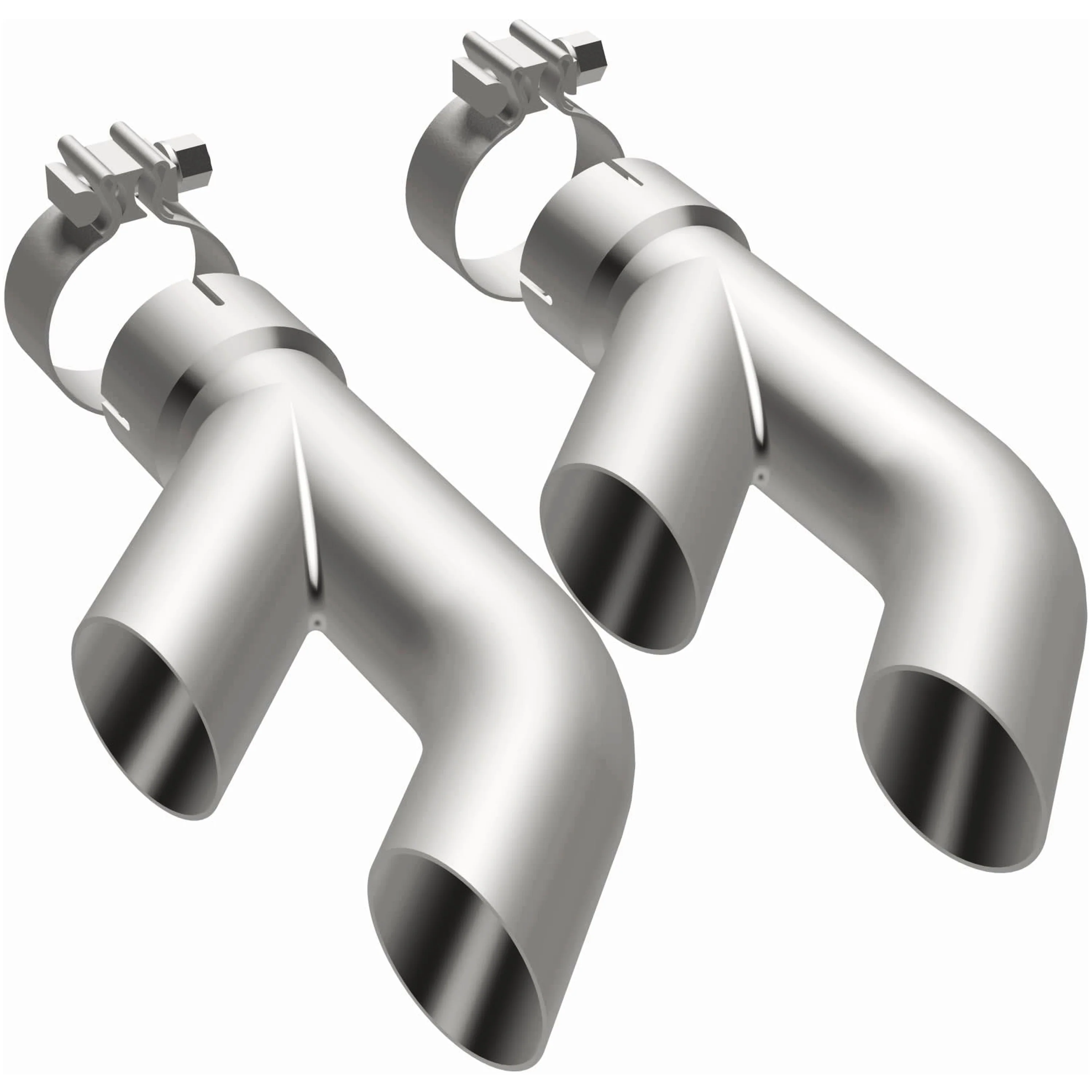 MagnaFlow 2.25in. Round Polished Exhaust Tip 35218 - Image 2