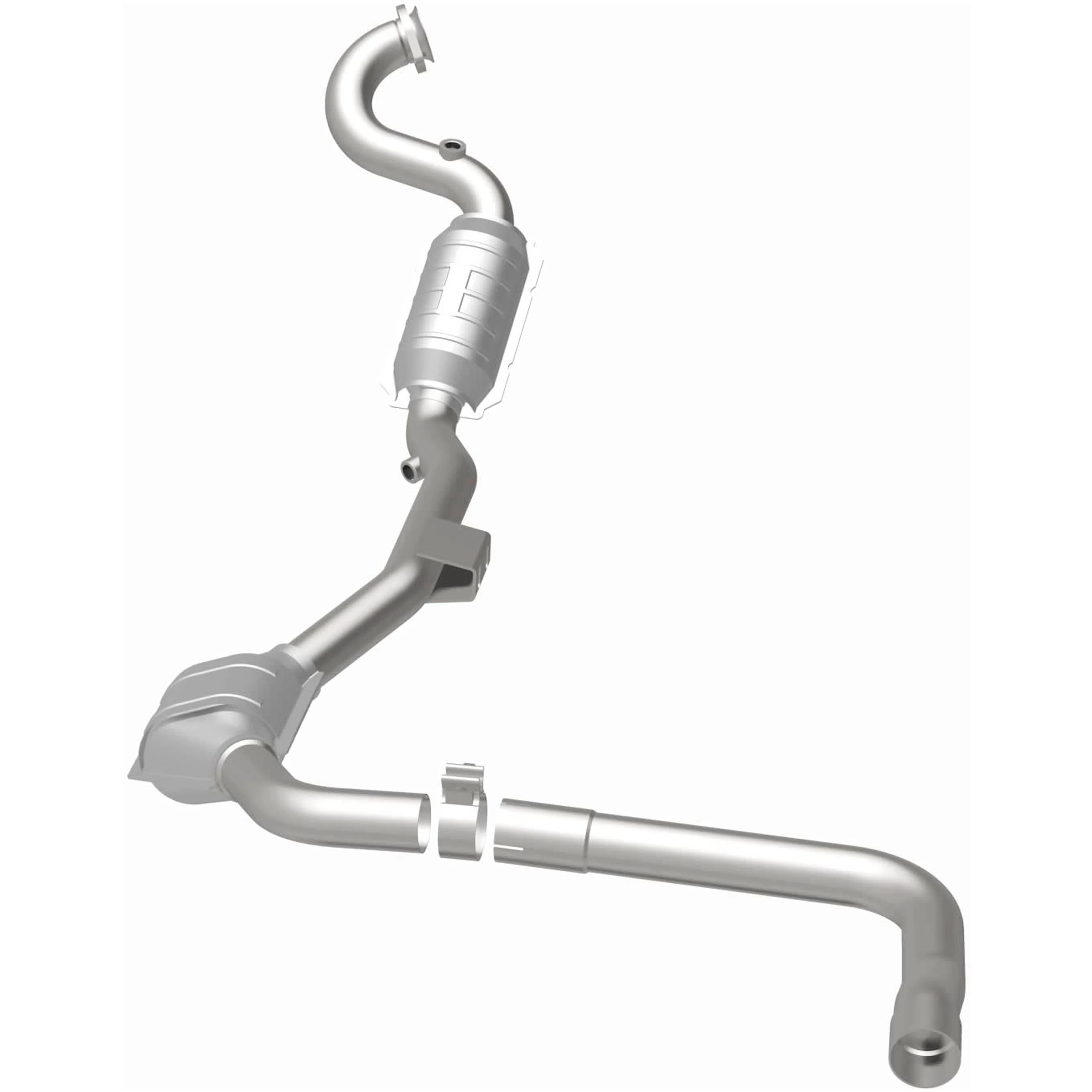 MagnaFlow 1999-2001 Mercedes-Benz ML430 4.3L California Grade CARB Compliant Direct-Fit Catalytic Converter 447264 - Image 3