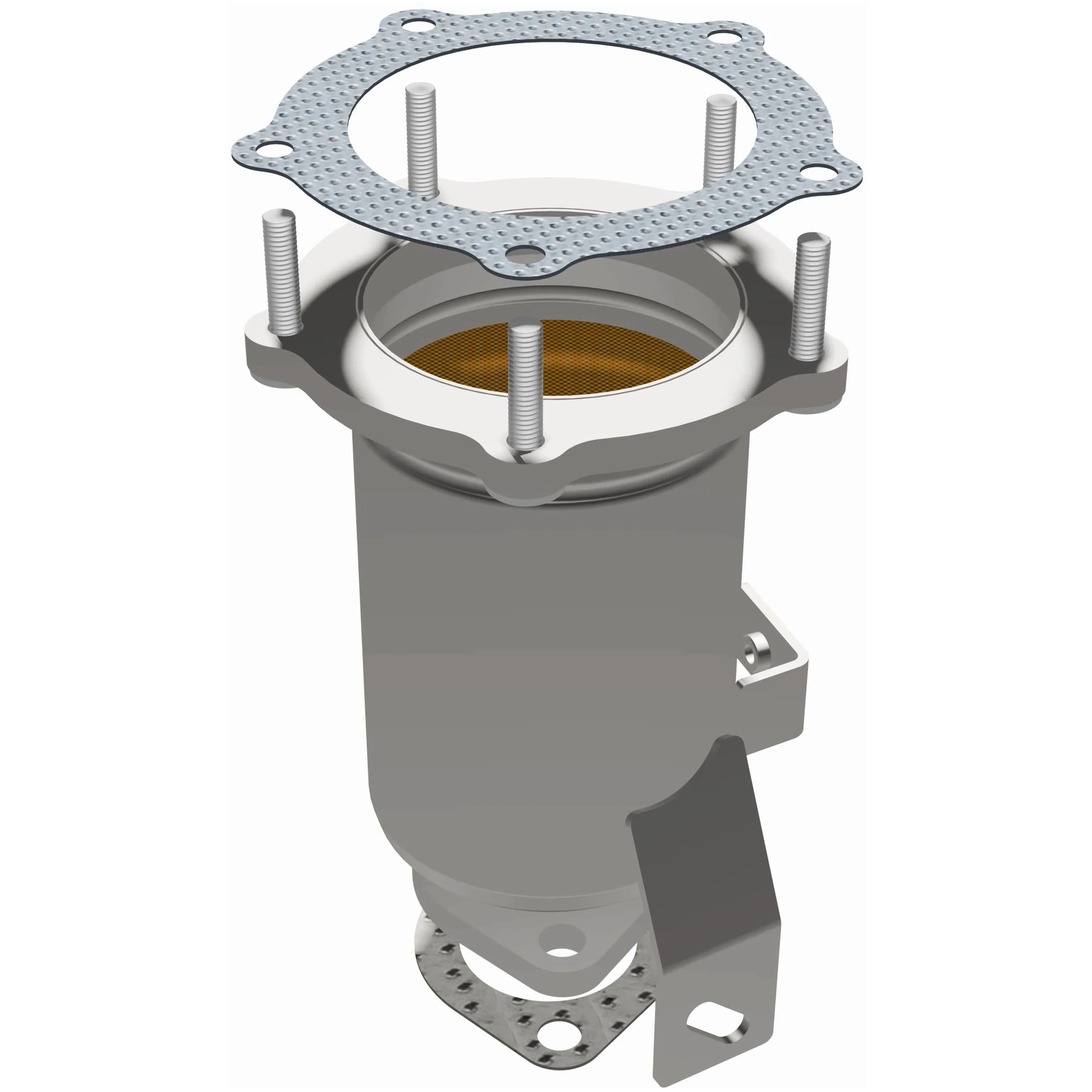MagnaFlow 1999-2001 Mazda Protege 1.6L | 1999-2000 Mazda Protege 1.8L California Grade CARB Compliant Direct-Fit Catalytic Converter 452217 - Image 2