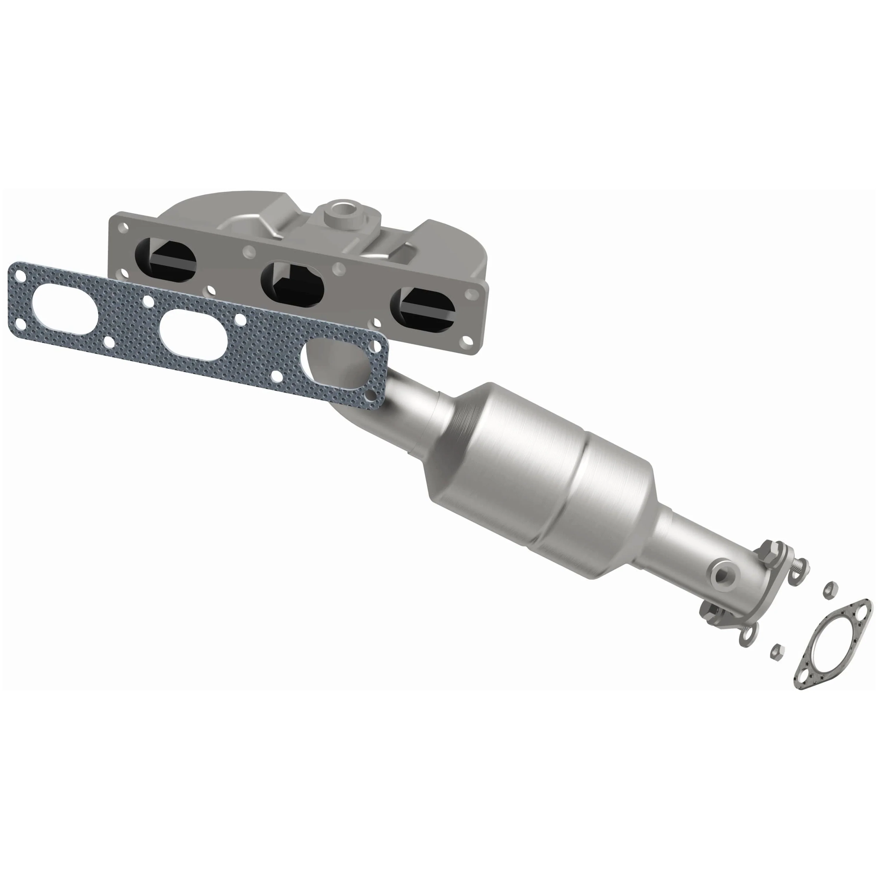MagnaFlow 2004-2005 BMW 525i 2.5L | 2004-2005 BMW 530i 3.0L California Grade CARB Compliant Direct-Fit Manifold Catalytic Converter 452297 - Image 4