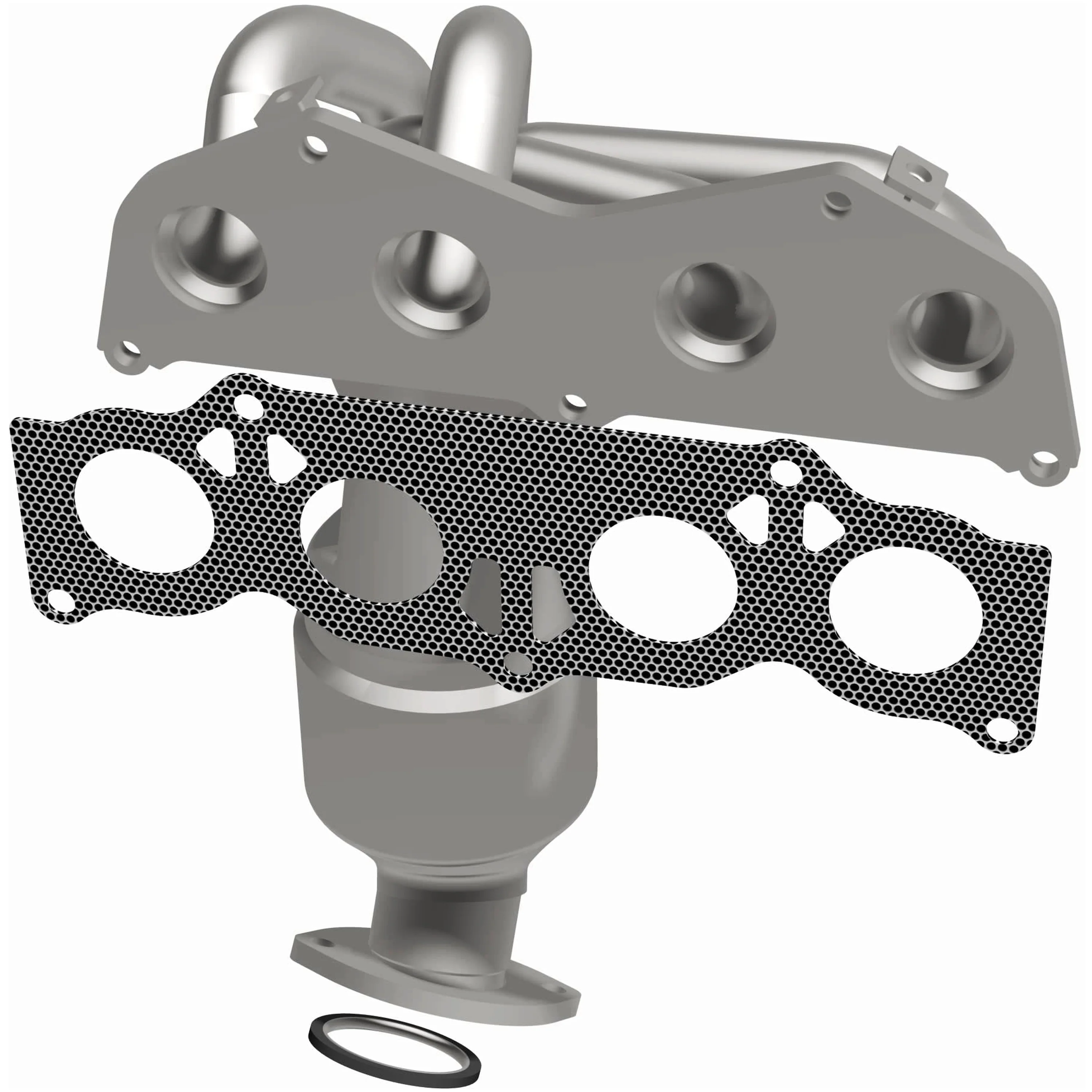 MagnaFlow 2003 Toyota Camry 2.4L | 2003 Toyota Solara 2.4L California Grade CARB Compliant Direct-Fit Manifold Catalytic Converter 452803 - Image 4