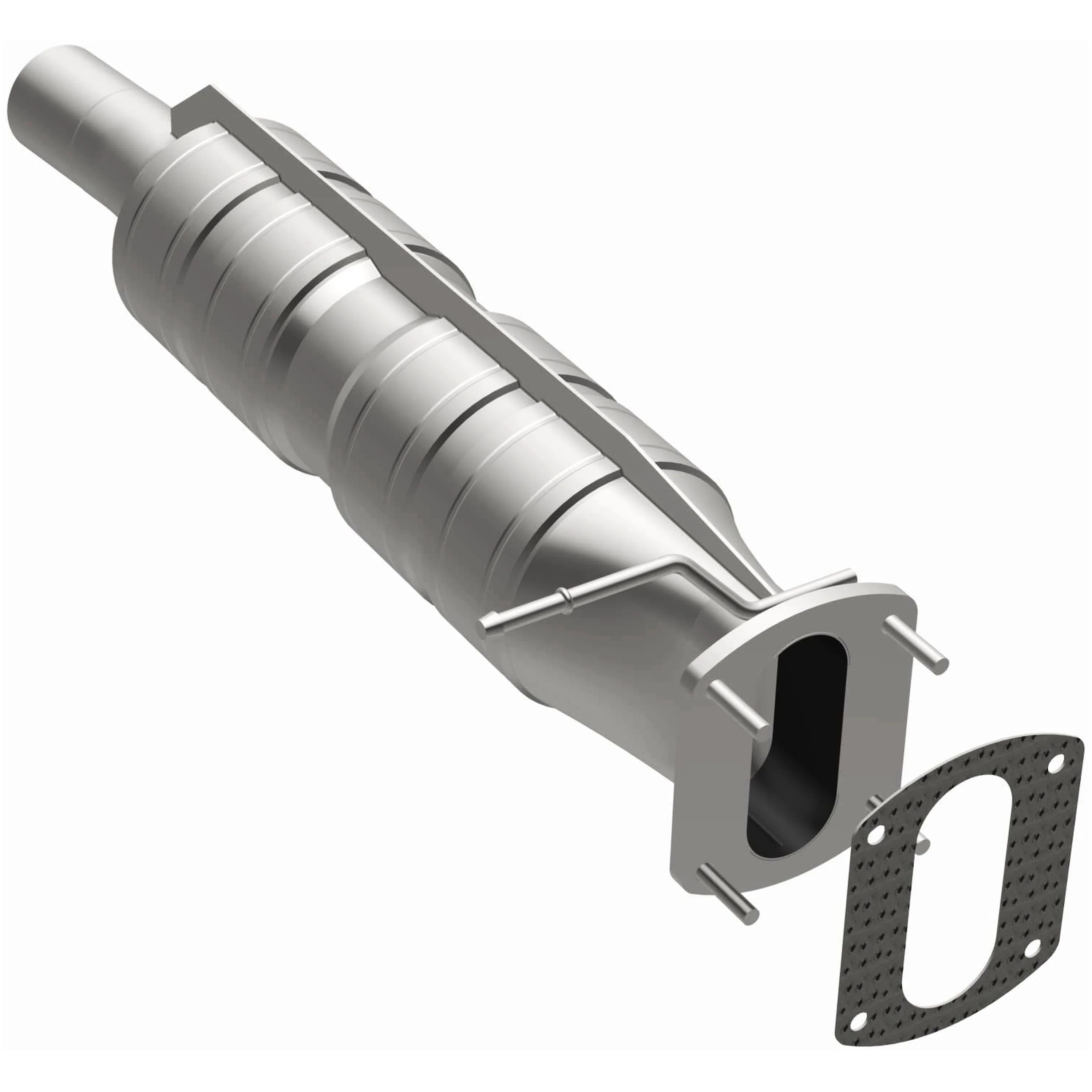 MagnaFlow 2005 Ford F-250 Super Duty 6.8L | 2005-2006 Ford F-350 Super Duty 6.8L California Grade CARB Compliant Direct-Fit Catalytic Converter 4551221 - Image 2