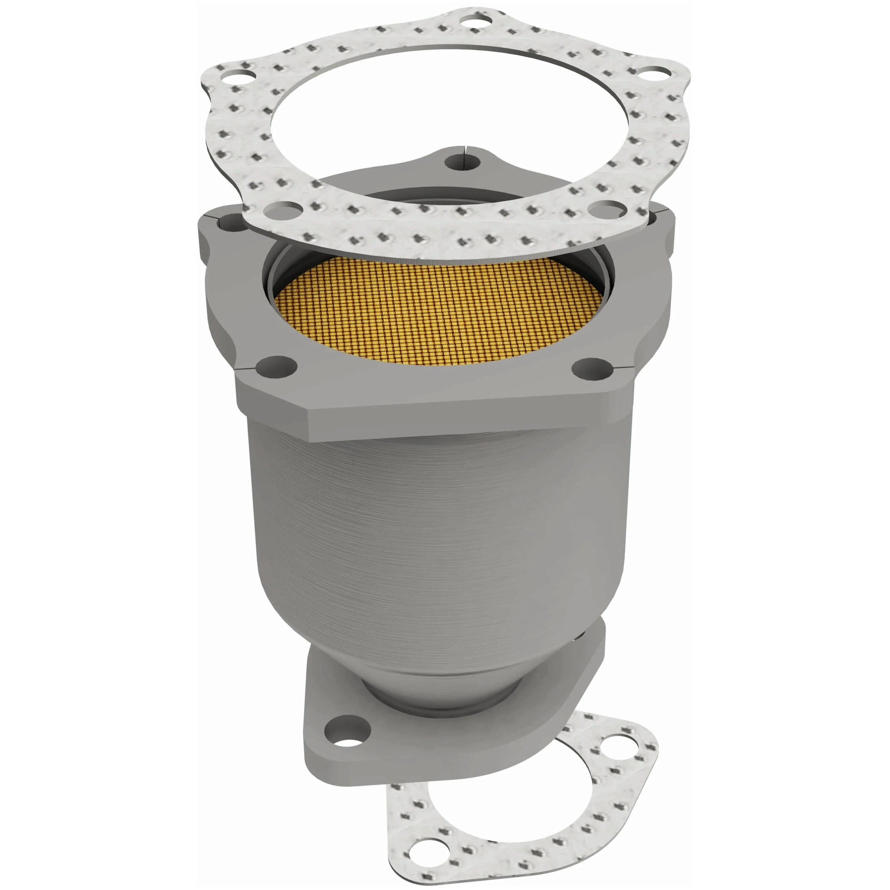 MagnaFlow 1998-2001 Kia Sephia 1.8L | 2000-2001 Kia Spectra 1.8L OEM Grade Federal / EPA Compliant Direct-Fit Catalytic Converter 49323 - Image 4