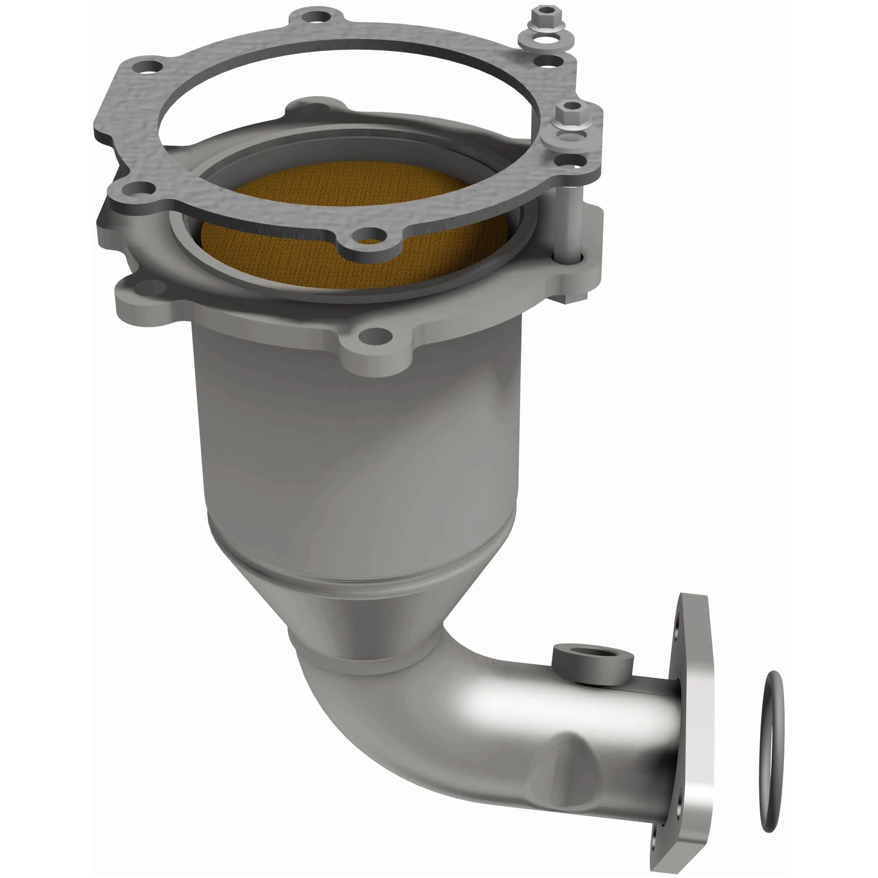 MagnaFlow 2002-2003 Nissan Maxima 3.5L | 2002-2004 INFINITI I35 3.5L OEM Grade Federal / EPA Compliant Direct-Fit Catalytic Converter 49366 - Image 4