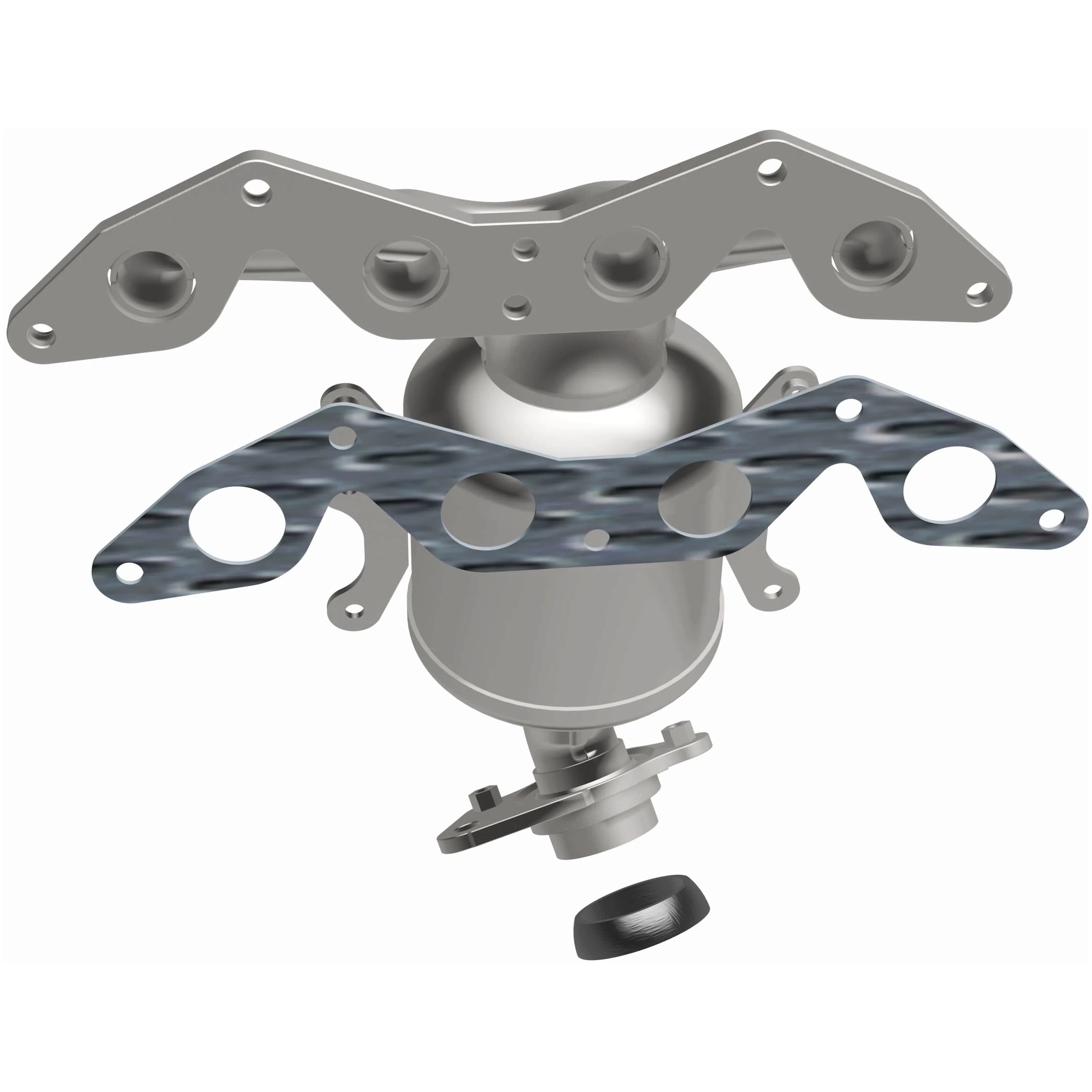 MagnaFlow 2001-2005 Acura EL 1.7L | 2001-2005 Honda Civic 1.7L OEM Grade Federal / EPA Compliant Direct-Fit Manifold Catalytic Converter 49372 - Image 4