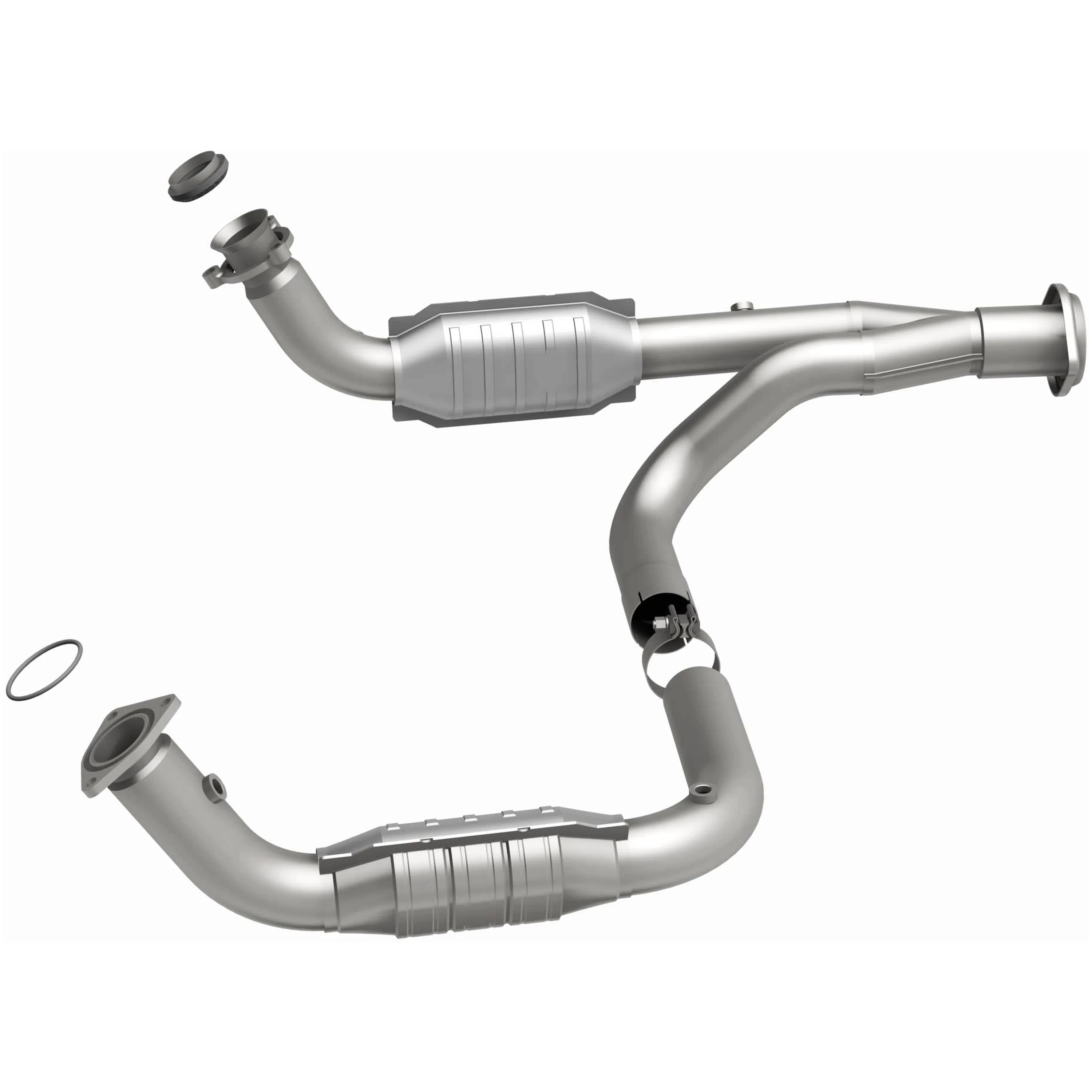 MagnaFlow 2007 Hummer H2 6.0L | 2008-2009 Hummer H2 6.2L OEM Grade Federal / EPA Compliant Direct-Fit Catalytic Converter 49679 - Image 4