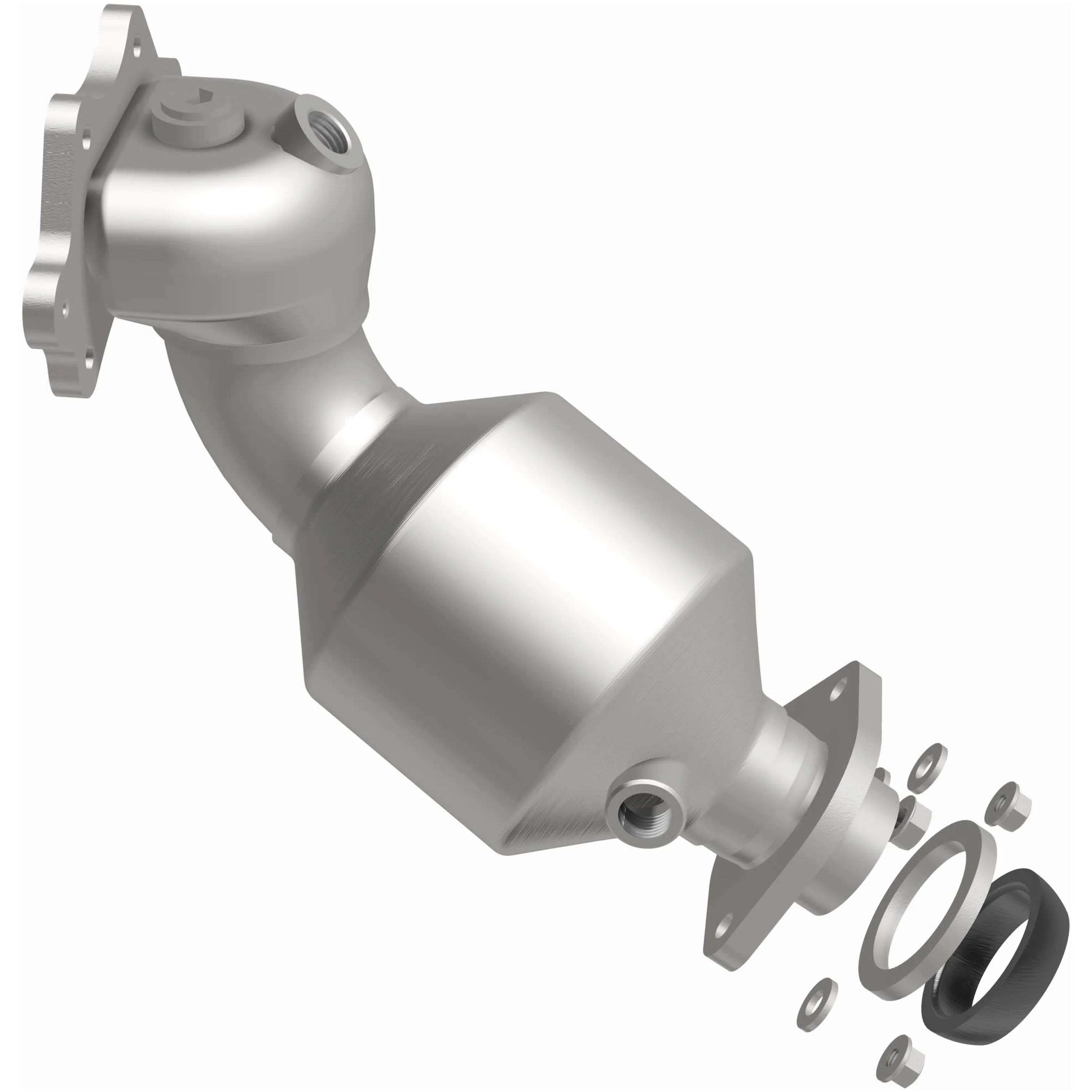 MagnaFlow 2006-2011 Honda Civic 1.3L OEM Grade Federal / EPA Compliant Direct-Fit Manifold Catalytic Converter 49735 - Image 4