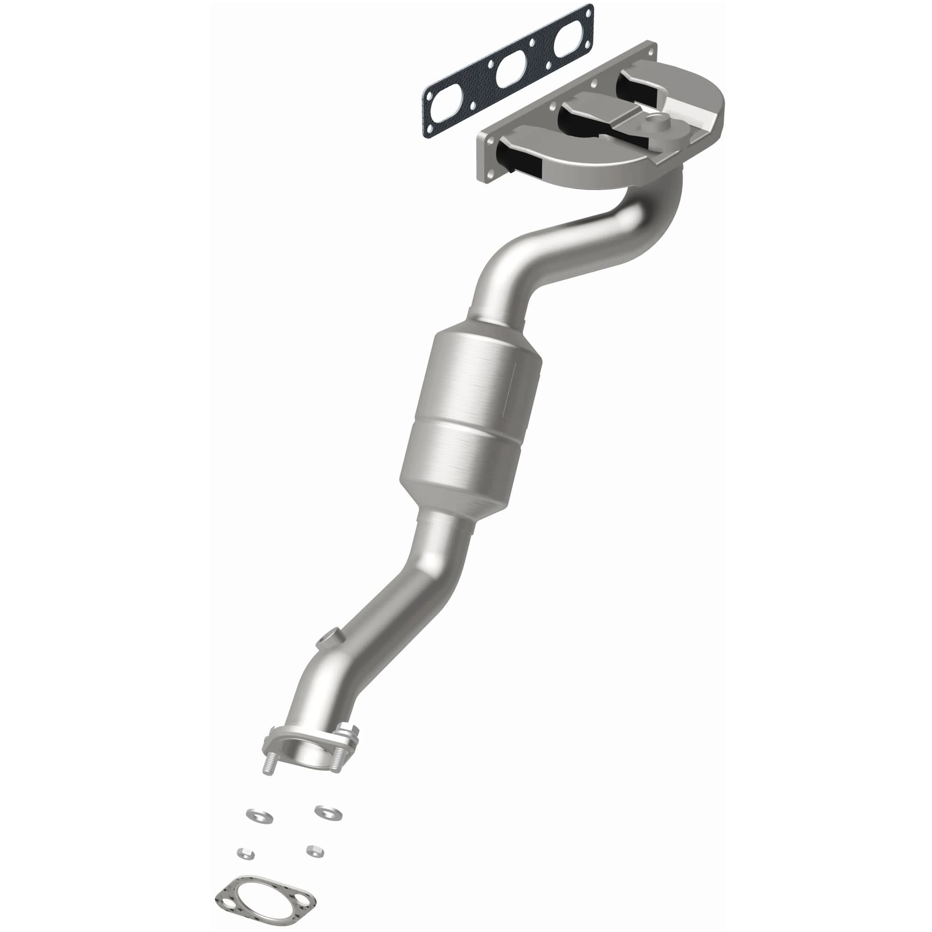 MagnaFlow 2004-2005 BMW 525i 2.5L | 2004-2005 BMW 530i 3.0L OEM Grade Federal / EPA Compliant Direct-Fit Manifold Catalytic Converter 49771 - Image 3
