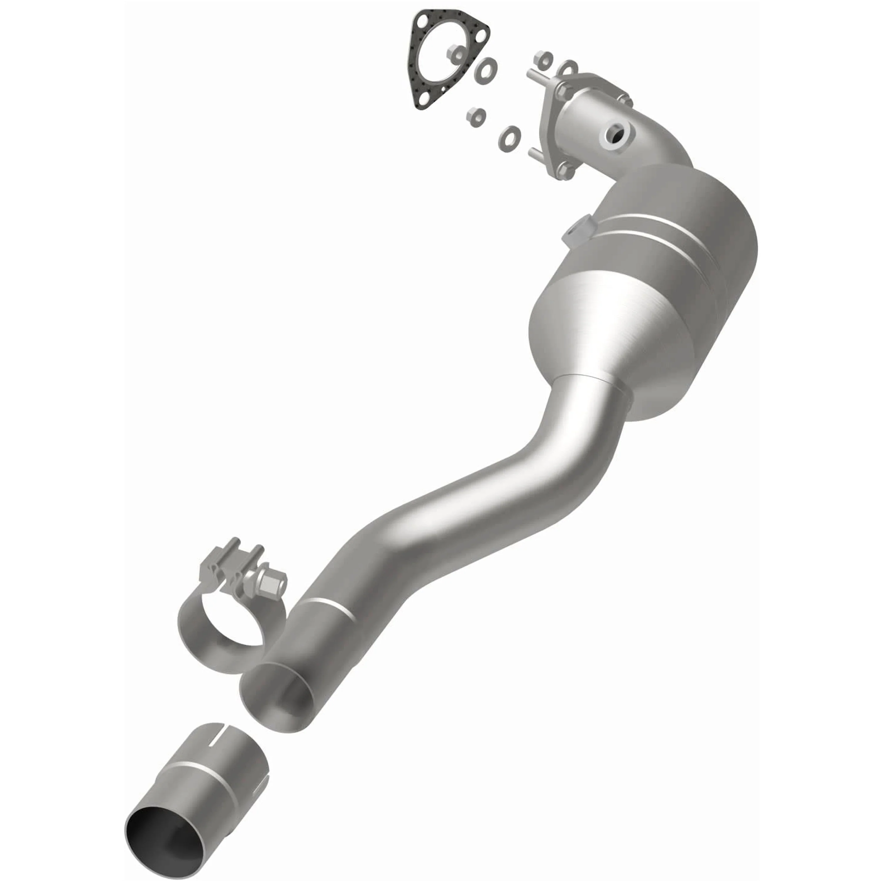 MagnaFlow 2002-2008 Porsche 911 3.6L | 2005-2008 Porsche 911 Carrera S 3.8L OEM Grade Federal / EPA Compliant Direct-Fit Catalytic Converter 49929 - Image 3