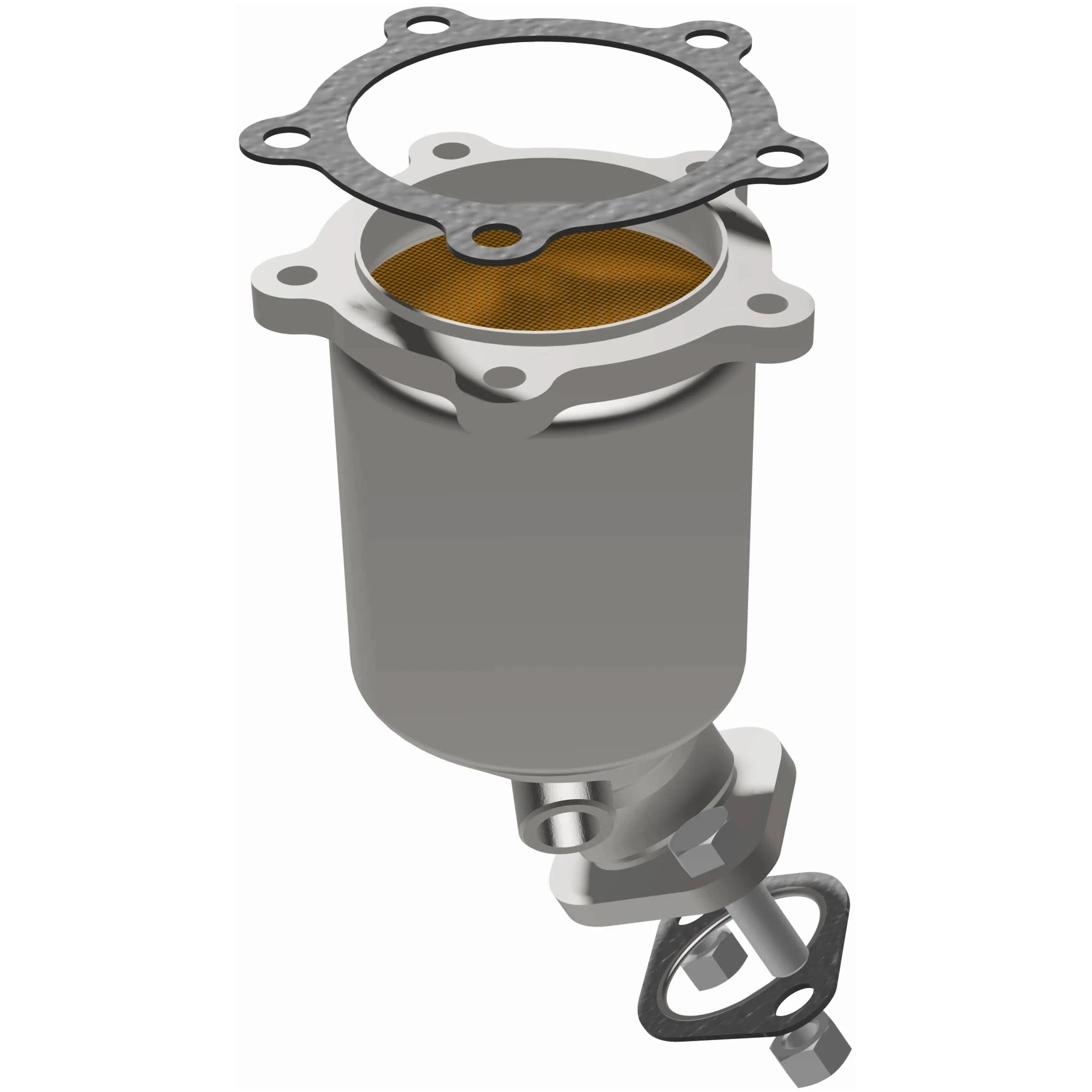 MagnaFlow 2003-2006 Hyundai Santa Fe 3.5L OEM Grade Federal / EPA Compliant Direct-Fit Catalytic Converter 51257 - Image 4