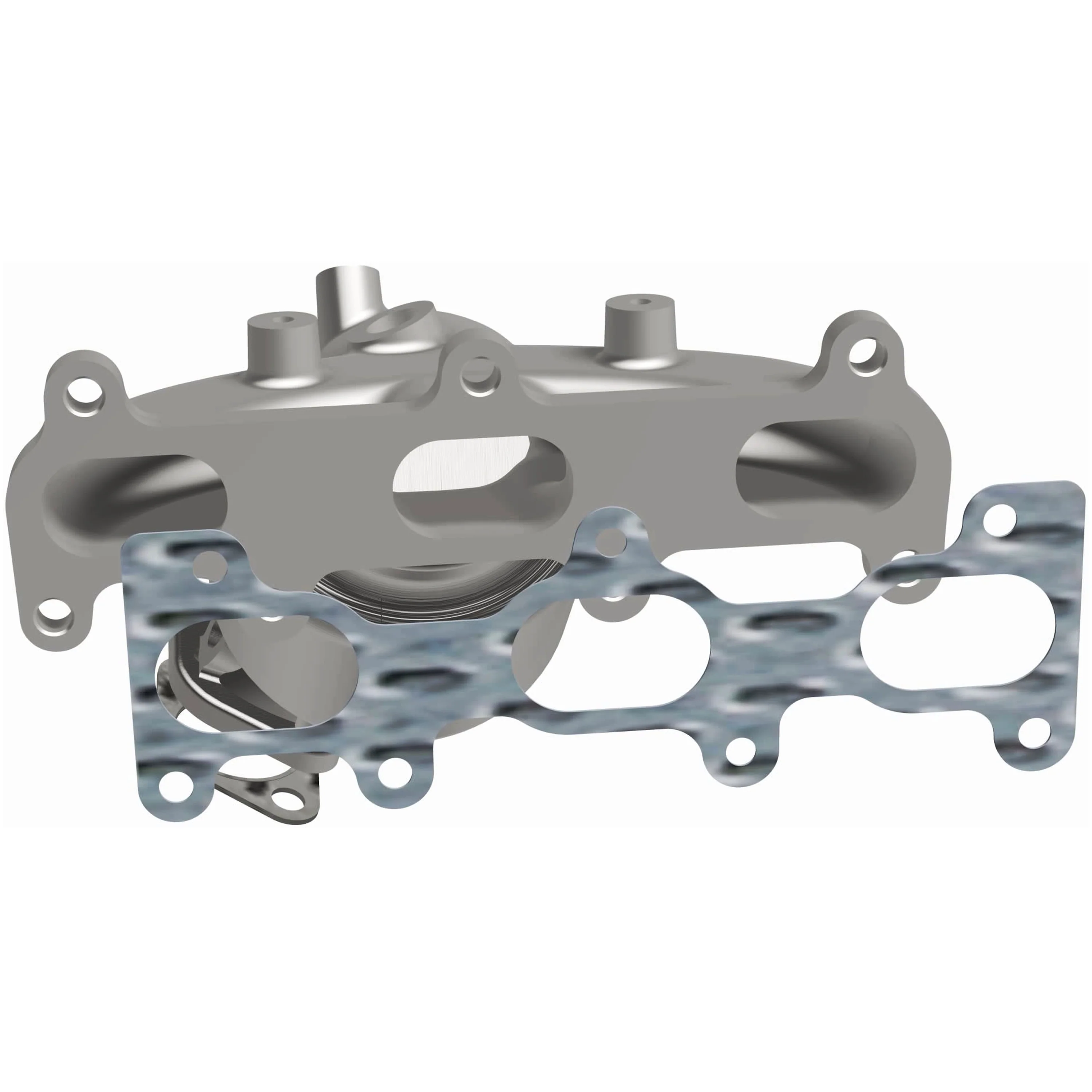 MagnaFlow 2007-2009 Hyundai Santa Fe 2.7L OEM Grade Federal / EPA Compliant Direct-Fit Manifold Catalytic Converter 51280 - Image 4