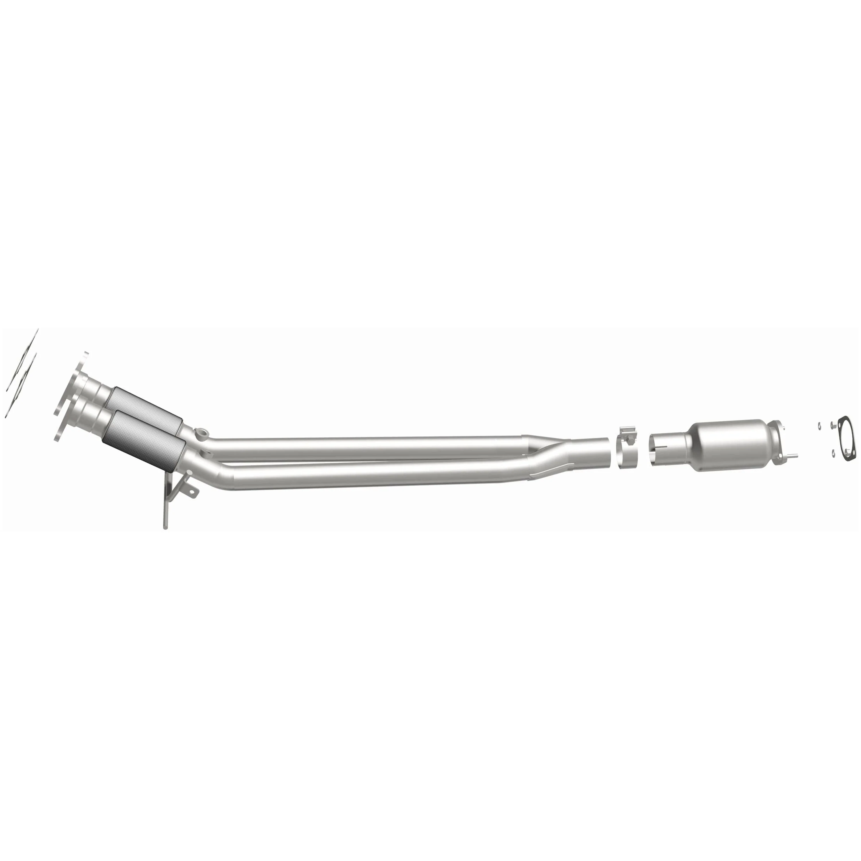 MagnaFlow 2002-2004 Volvo S80 2.9L OEM Grade Federal / EPA Compliant Direct-Fit Catalytic Converter 51360 - Image 4