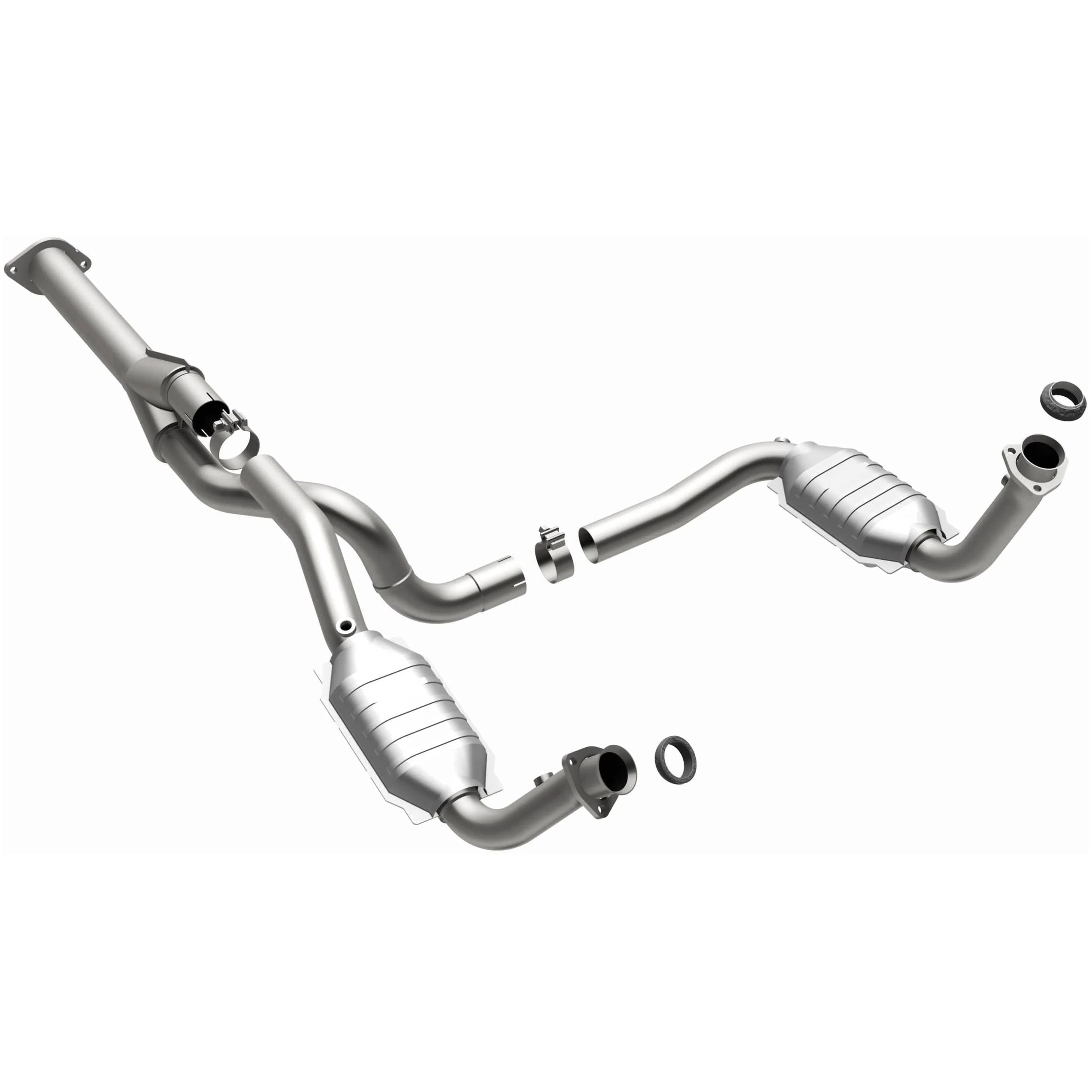 MagnaFlow 2000-2002 Chevrolet Express 1500 4.3L | 2000-2002 GMC Savana 1500 4.3L OEM Grade Federal / EPA Compliant Direct-Fit Catalytic Converter 51510 - Image 2