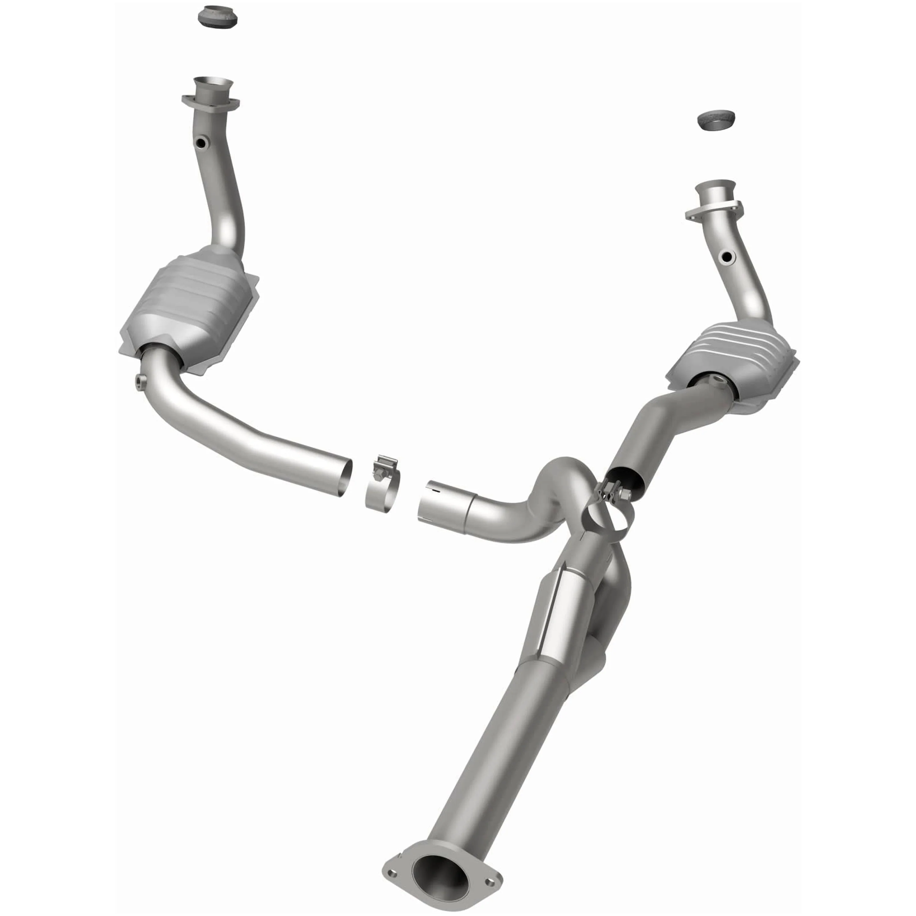 MagnaFlow 2000-2002 Chevrolet Express 1500 4.3L | 2000-2002 GMC Savana 1500 4.3L OEM Grade Federal / EPA Compliant Direct-Fit Catalytic Converter 51510 - Image 3