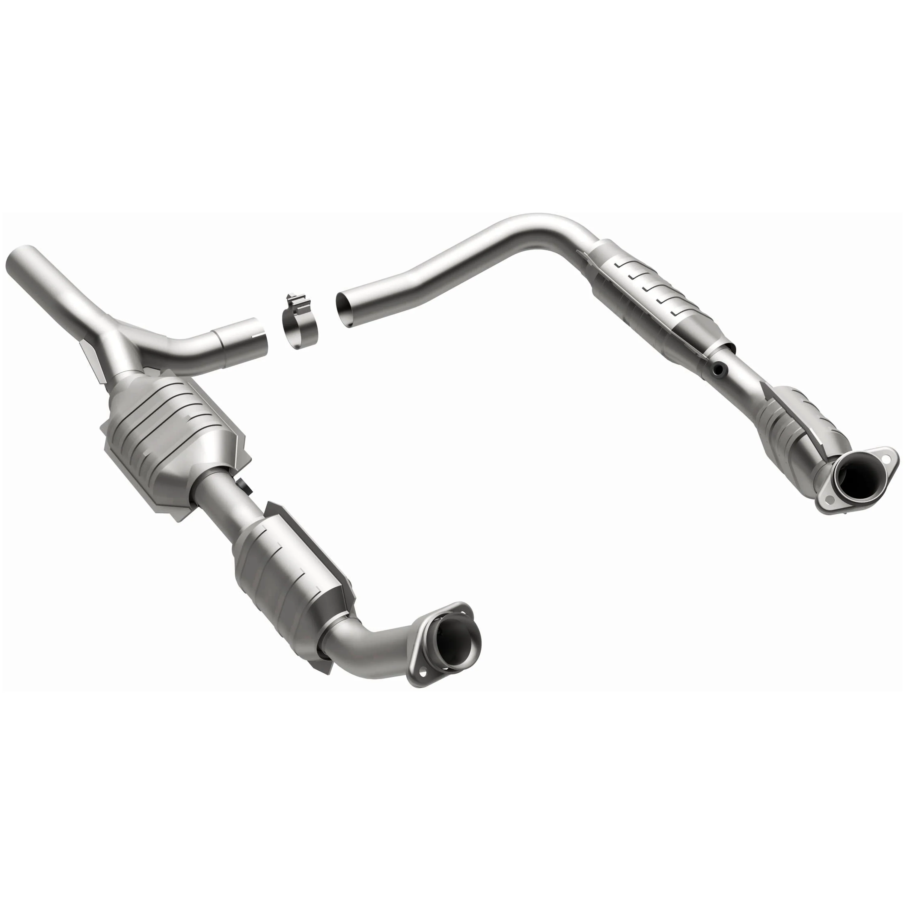 MagnaFlow 2007-2008 Ford E-150 4.6L | 2007-2008 Ford E-250 4.6L OEM Grade Federal / EPA Compliant Direct-Fit Catalytic Converter 51640 - Image 2