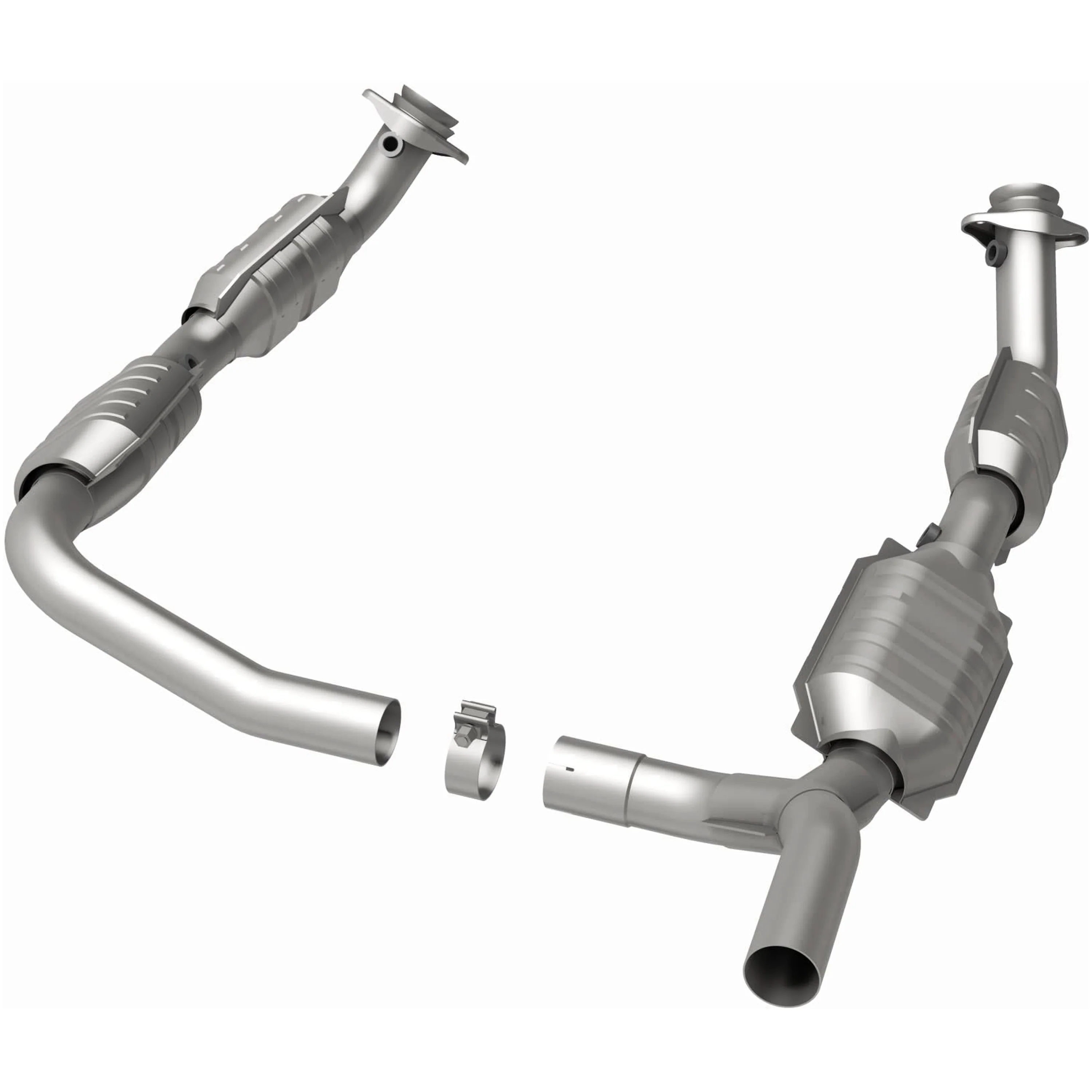MagnaFlow 2007-2008 Ford E-150 4.6L | 2007-2008 Ford E-250 4.6L OEM Grade Federal / EPA Compliant Direct-Fit Catalytic Converter 51640 - Image 3