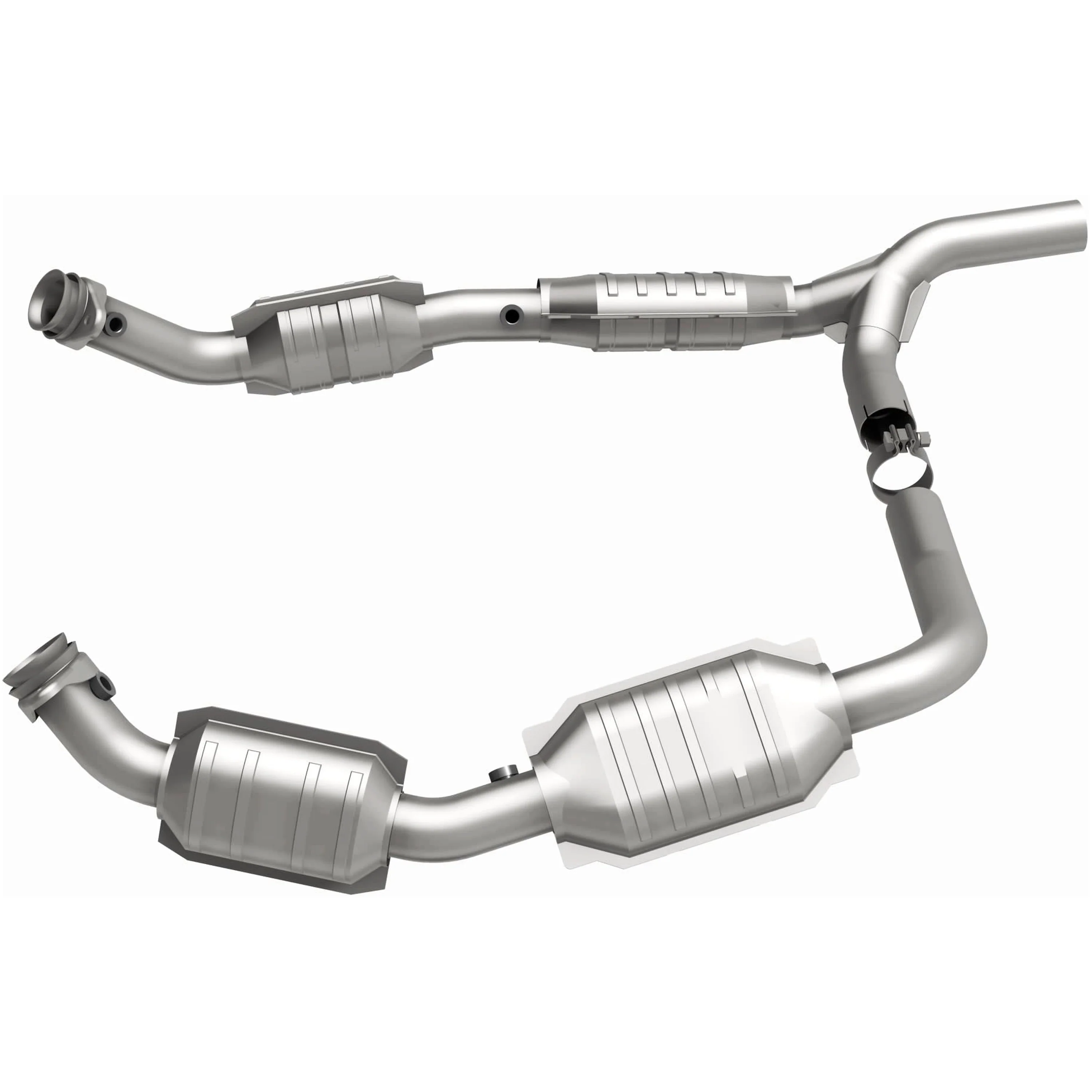 MagnaFlow 2007-2008 Ford E-150 4.6L | 2007-2008 Ford E-250 4.6L OEM Grade Federal / EPA Compliant Direct-Fit Catalytic Converter 51640 - Image 4