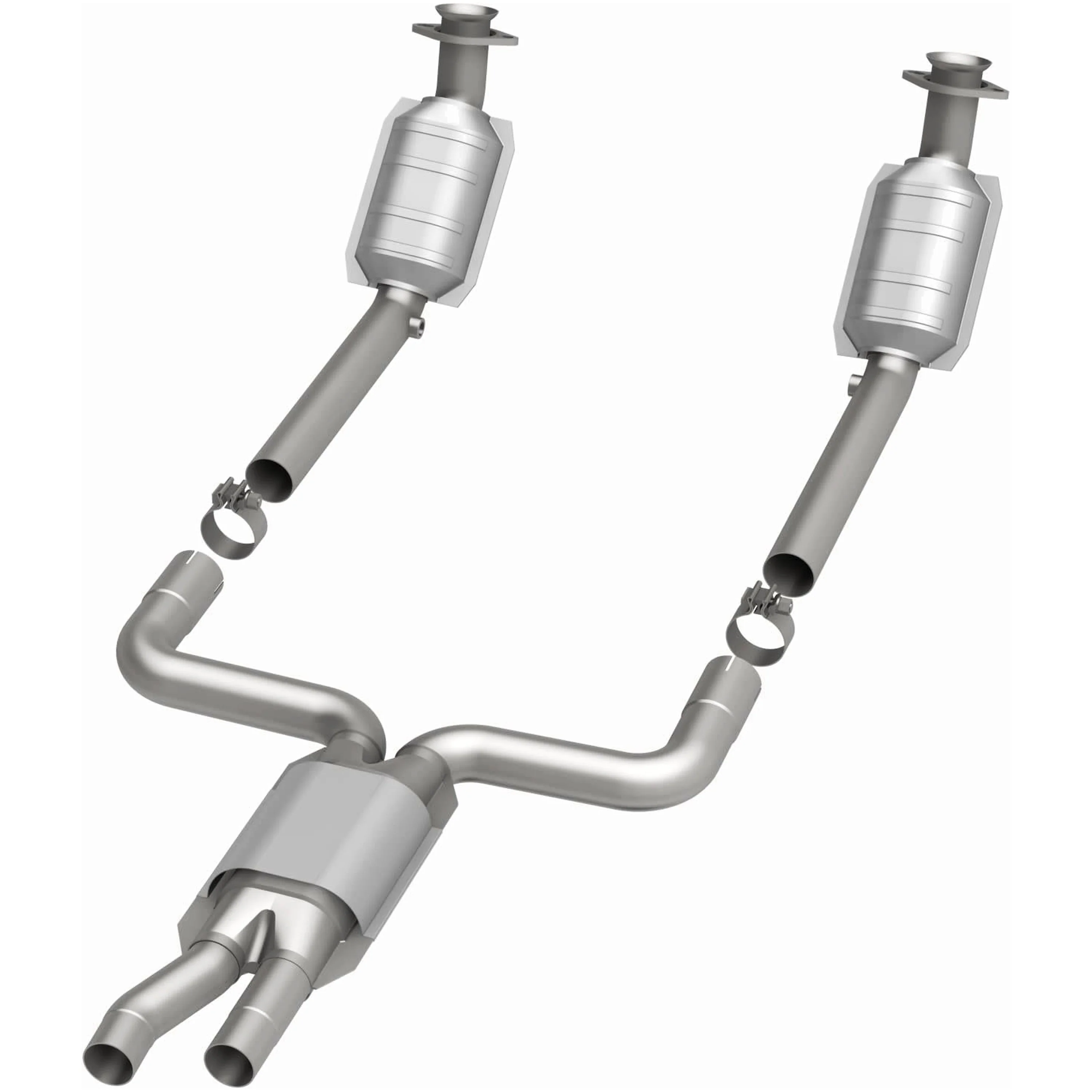 MagnaFlow 2004-2005 Ford Thunderbird 3.9L | 2004-2006 Lincoln LS 3.9L OEM Grade Federal / EPA Compliant Direct-Fit Catalytic Converter 51906 - Image 3