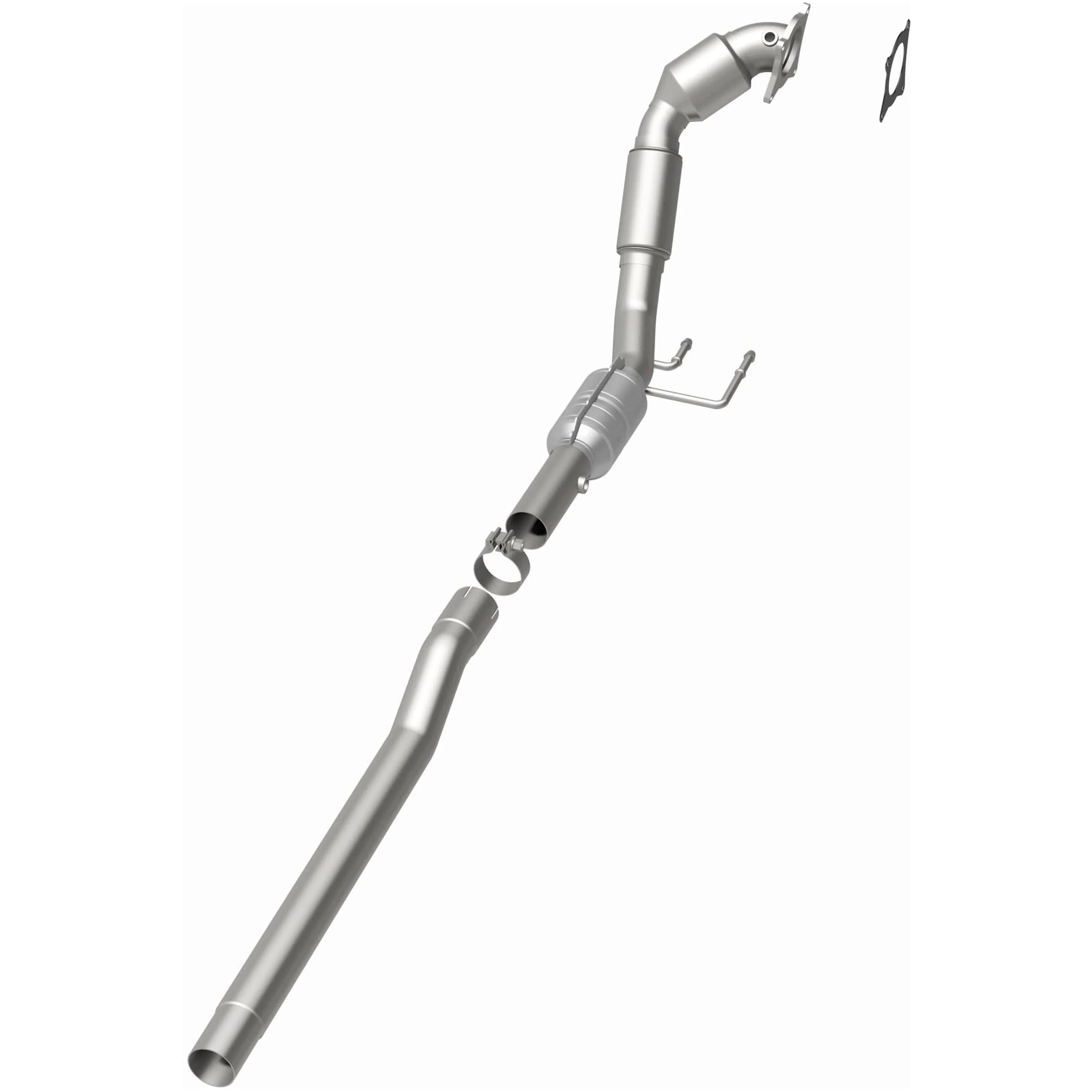 MagnaFlow 2012-2013 Volkswagen Golf R 2.0L OEM Grade Federal / EPA Compliant Direct-Fit Catalytic Converter 51938 - Image 3