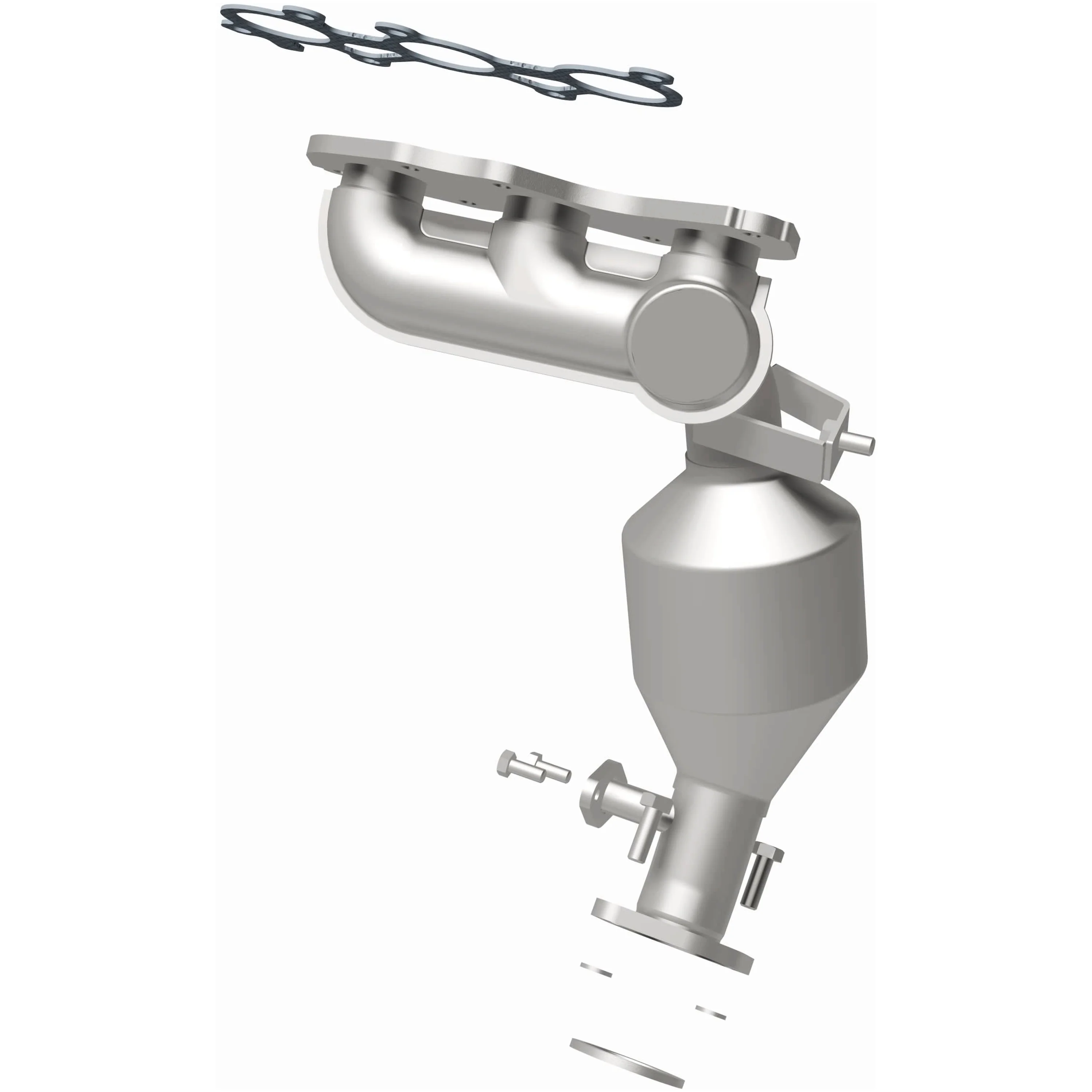 MagnaFlow 2010-2015 Lexus RX450h 3.5L | 2011-2016 Toyota Highlander 3.5L OEM Grade Federal / EPA Compliant Direct-Fit Manifold Catalytic Converter 52018 - Image 3