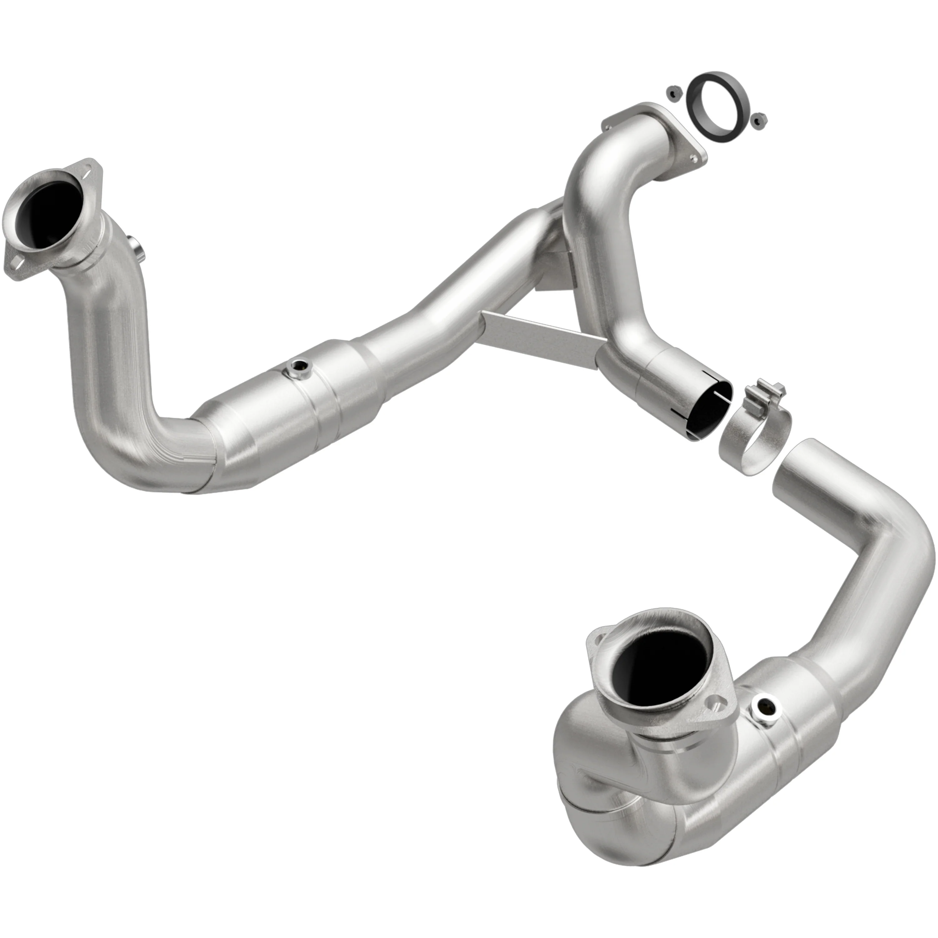 MagnaFlow 2011-2022 Ford F-250 Super Duty 6.2L | 2011-2022 Ford F-350 Super Duty 6.2L OEM Grade Federal / EPA Compliant Direct-Fit Catalytic Converter 52297