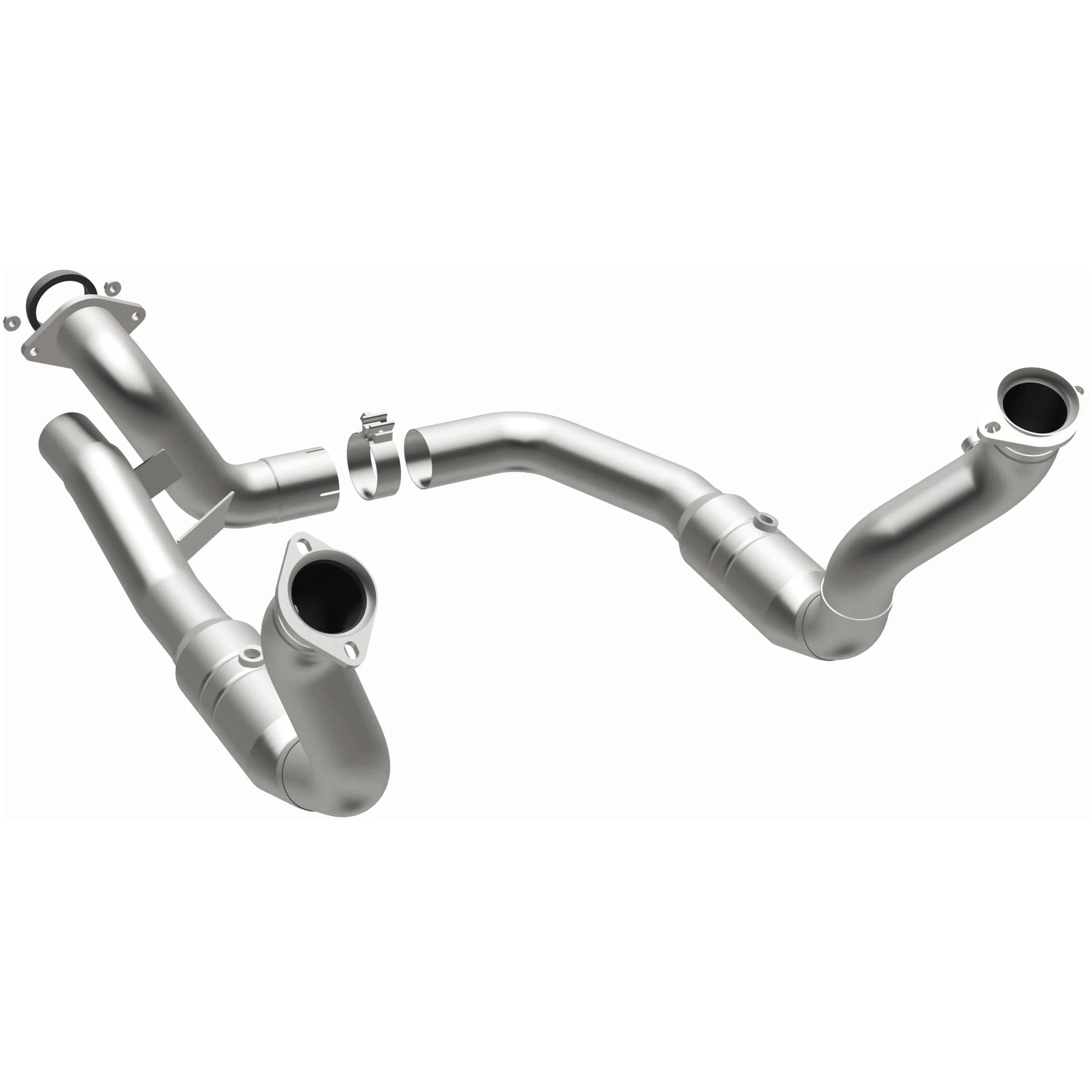 MagnaFlow 2011-2022 Ford F-250 Super Duty 6.2L | 2011-2022 Ford F-350 Super Duty 6.2L OEM Grade Federal / EPA Compliant Direct-Fit Catalytic Converter 52297 - Image 2