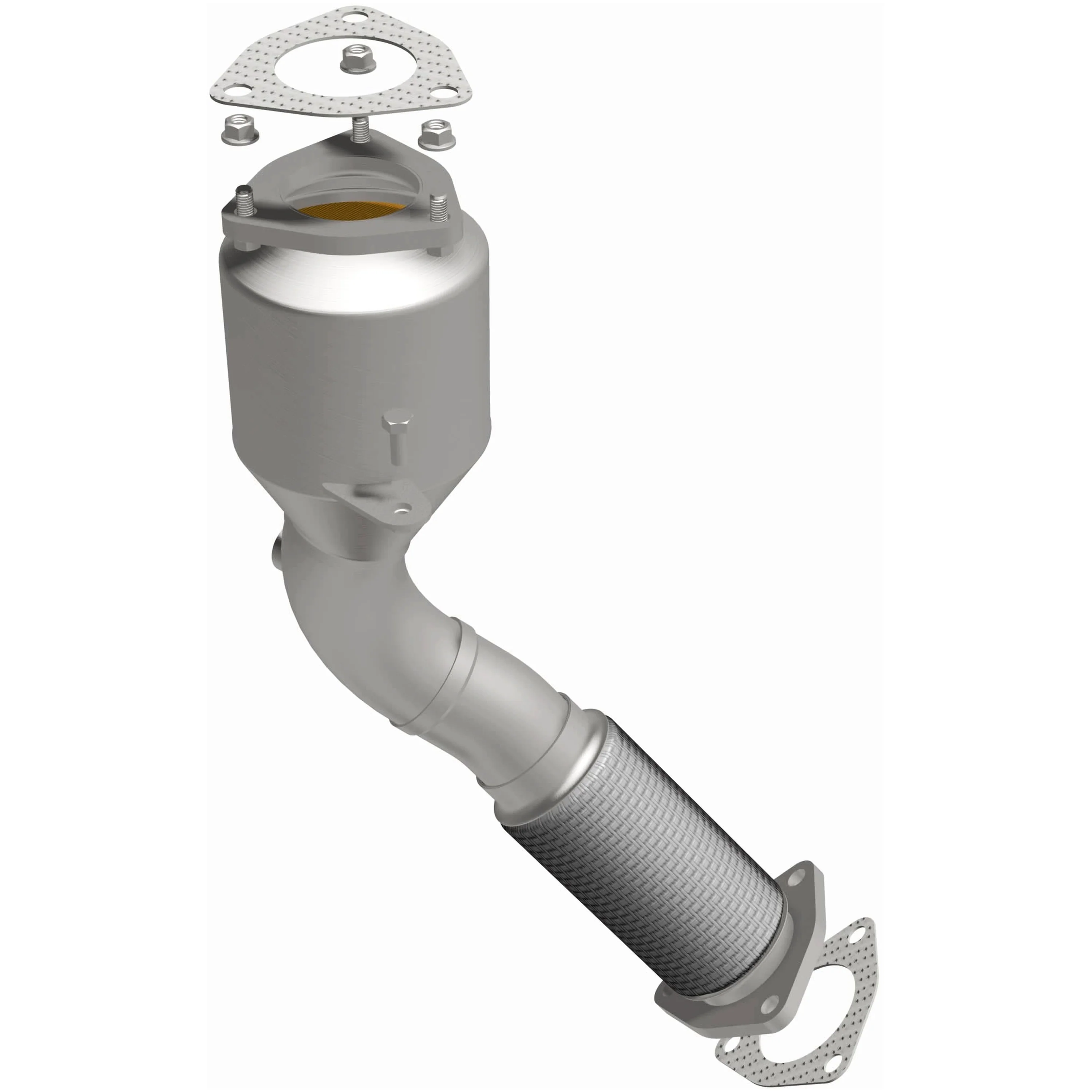 MagnaFlow 2003-2006 Porsche Cayenne S 4.5L OEM Grade Federal / EPA Compliant Direct-Fit Catalytic Converter 52366 - Image 4