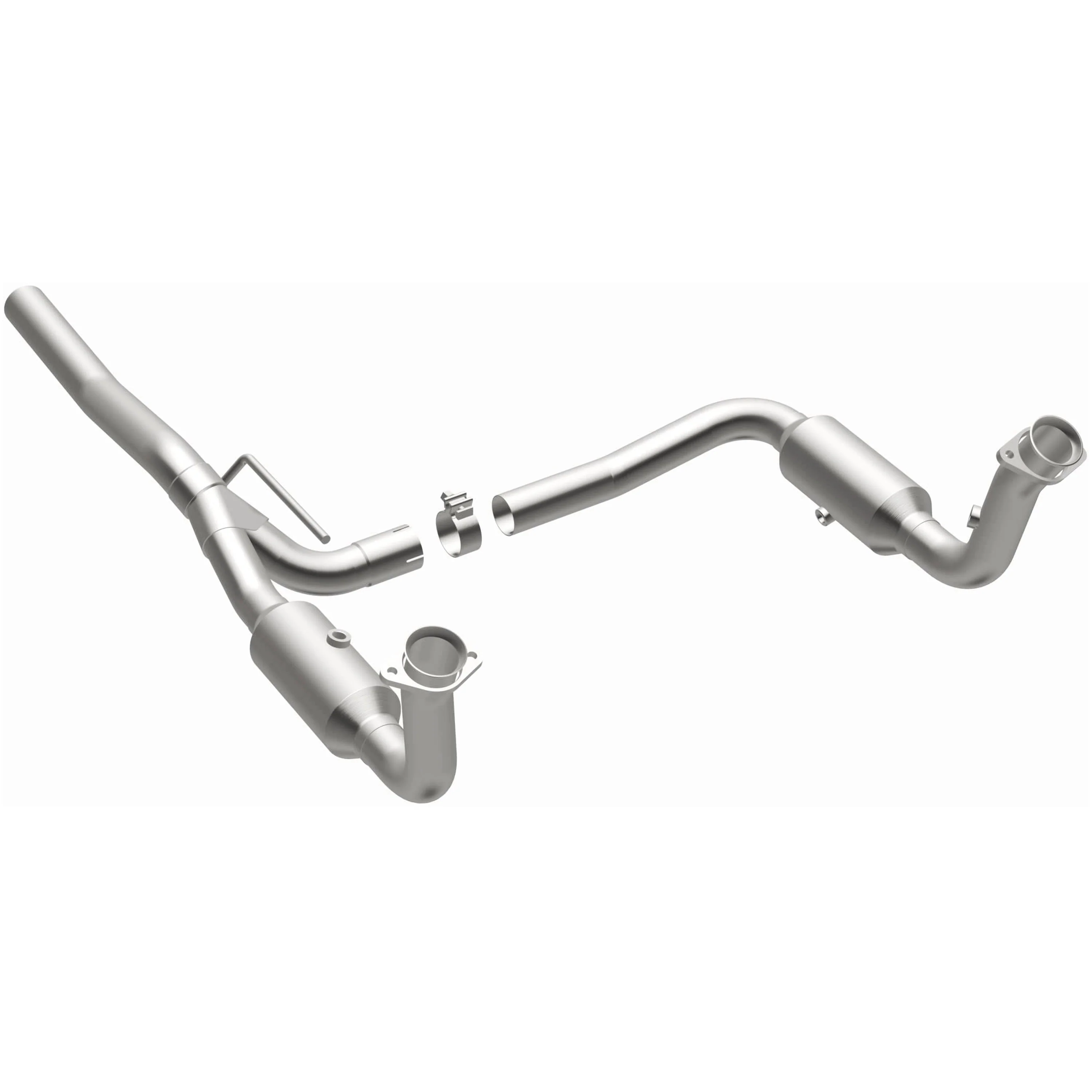 MagnaFlow 2007-2008 Dodge Nitro 3.7L | 2008 Jeep Liberty 3.7L California Grade CARB Compliant Direct-Fit Catalytic Converter 5551187 - Image 2
