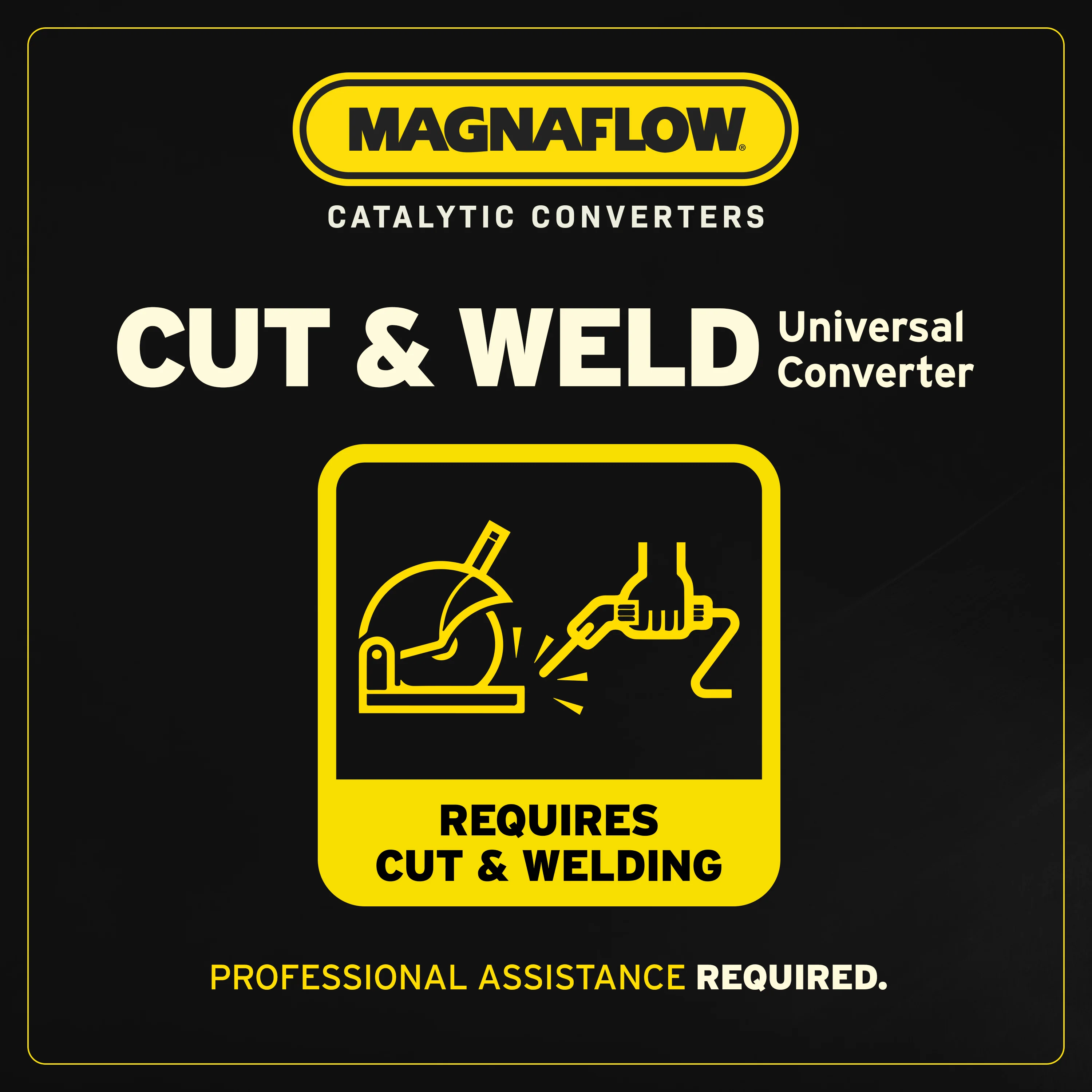 MagnaFlow California Grade CARB Compliant Universal Catalytic Converter 5551206 - Image 6